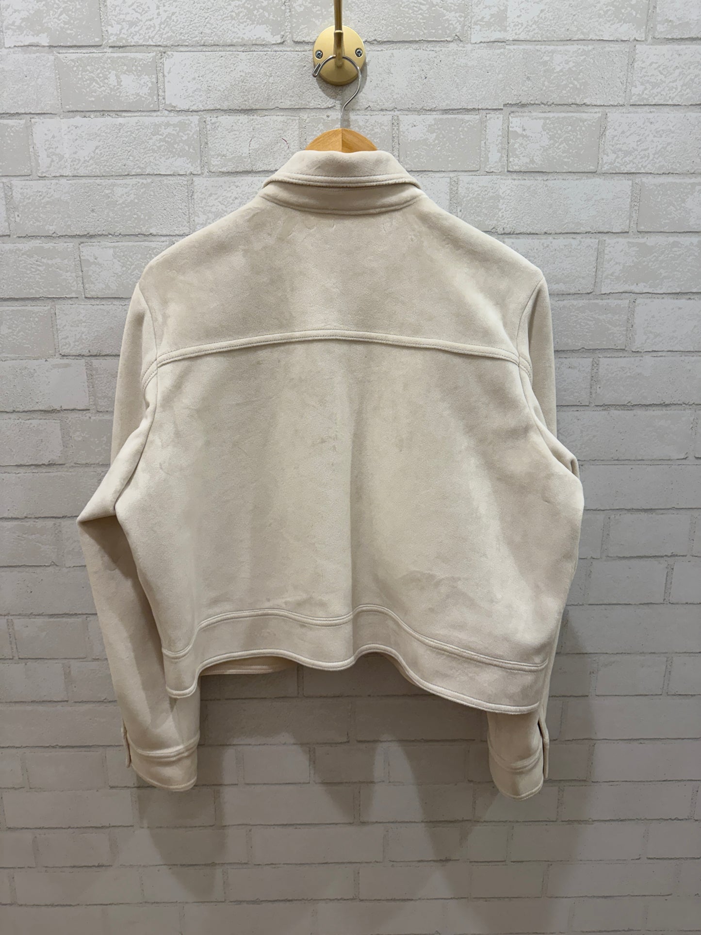 NINE WEST Velvet Zipped Jacket/XXL