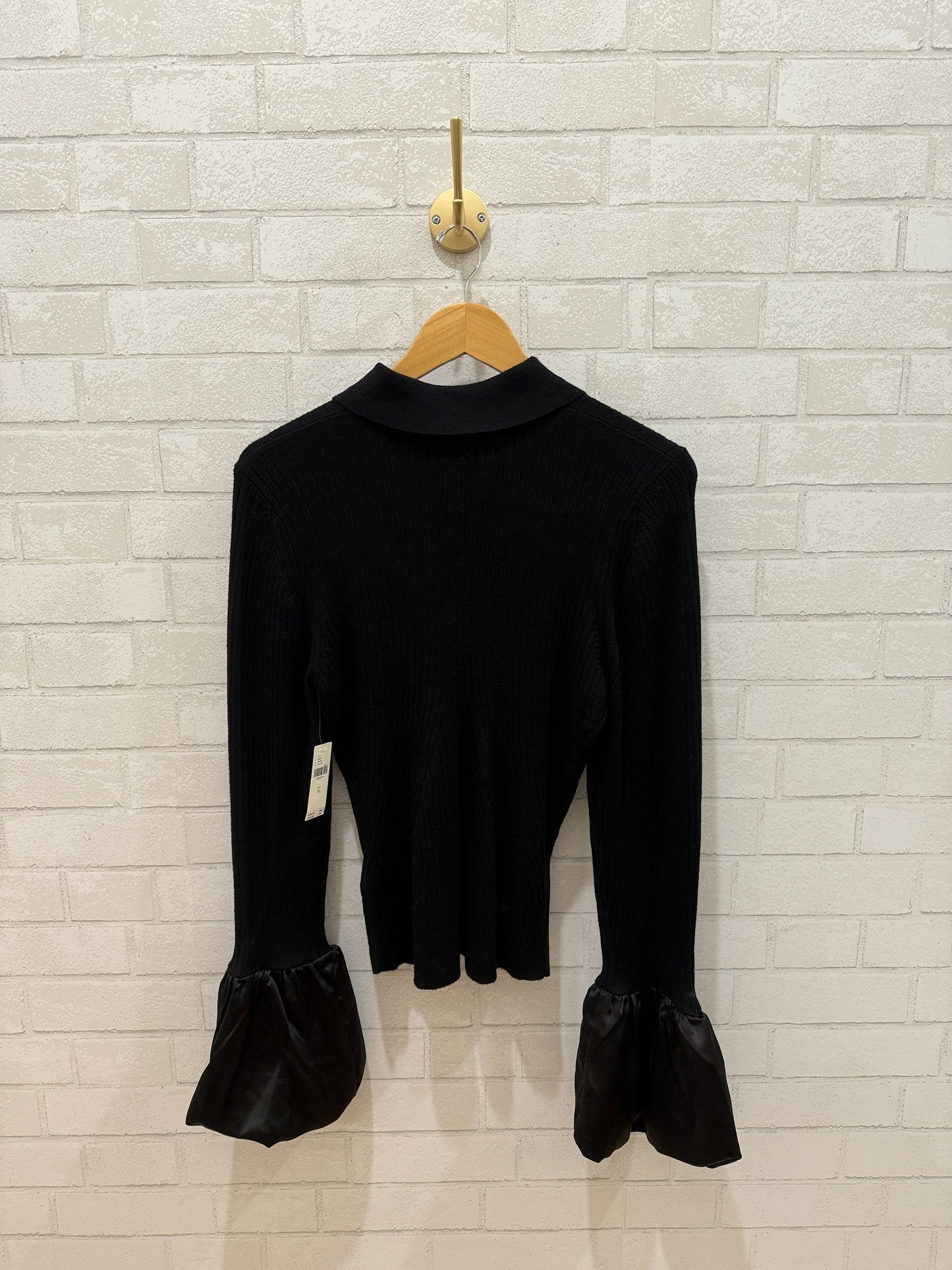 MAEVE NWT LS Satin Poignet Sweater/XL
