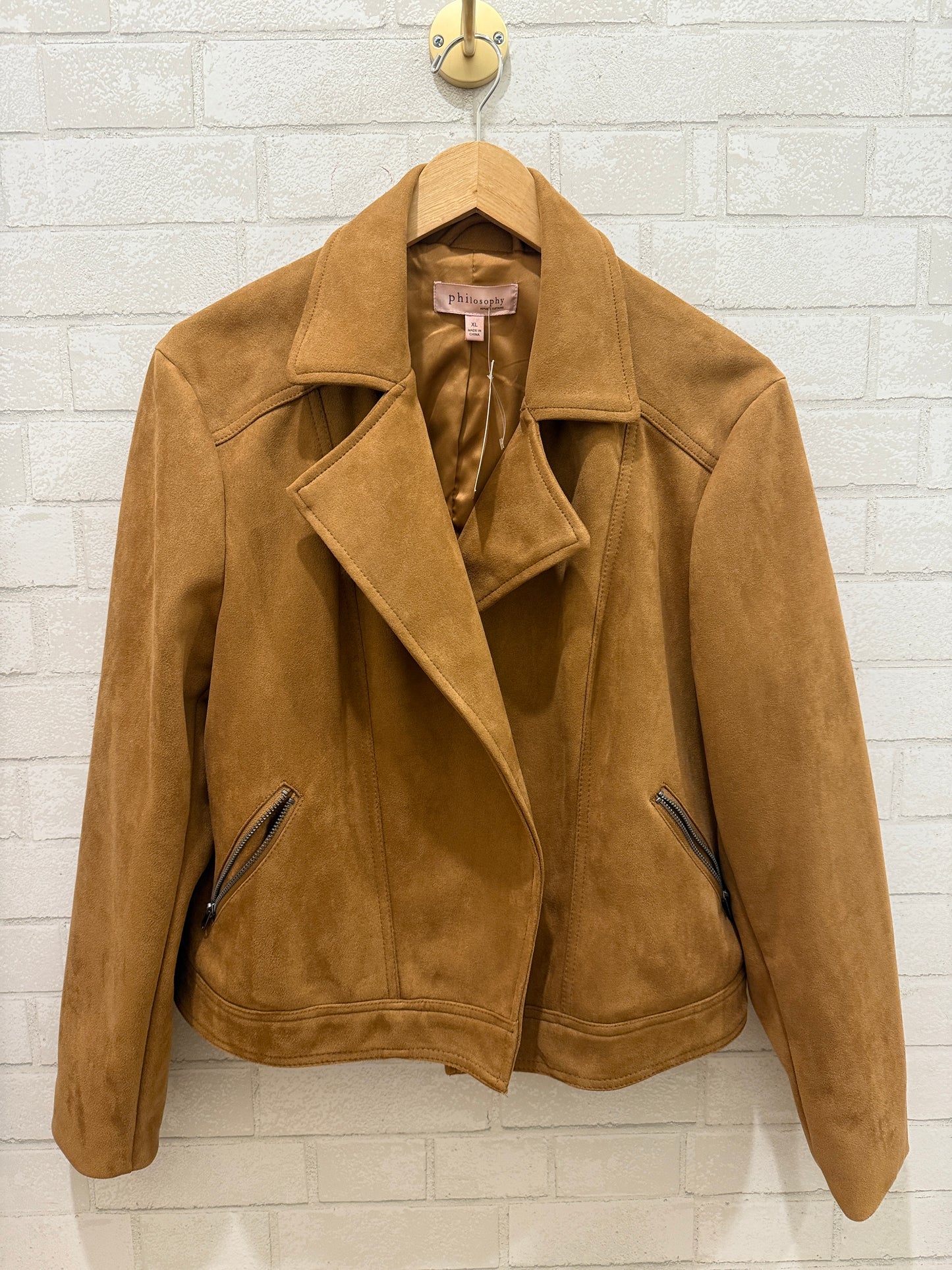 PHILOSOPHY Suede Open Perfecto/ XL