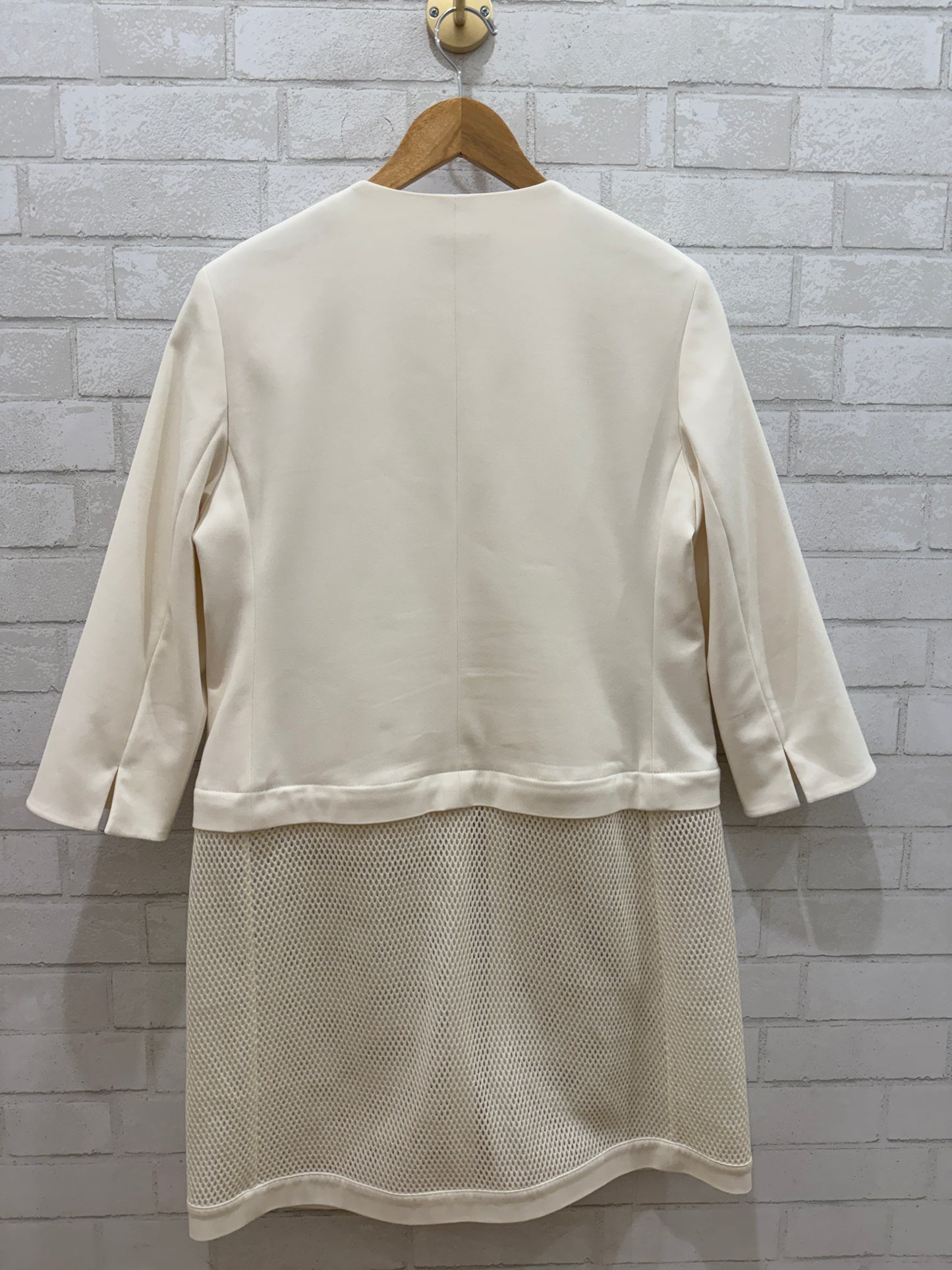 AKRIS PUNTO LS Zipped Mesh Long Jacket/US10-L