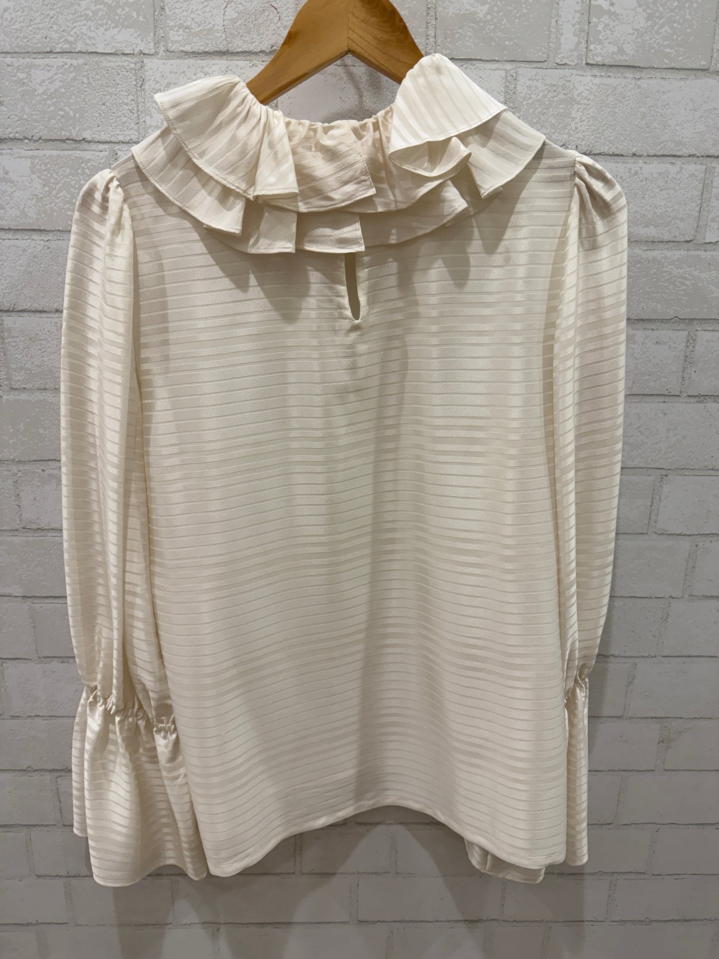 TORY BURCH LS Top with collar / M-US8