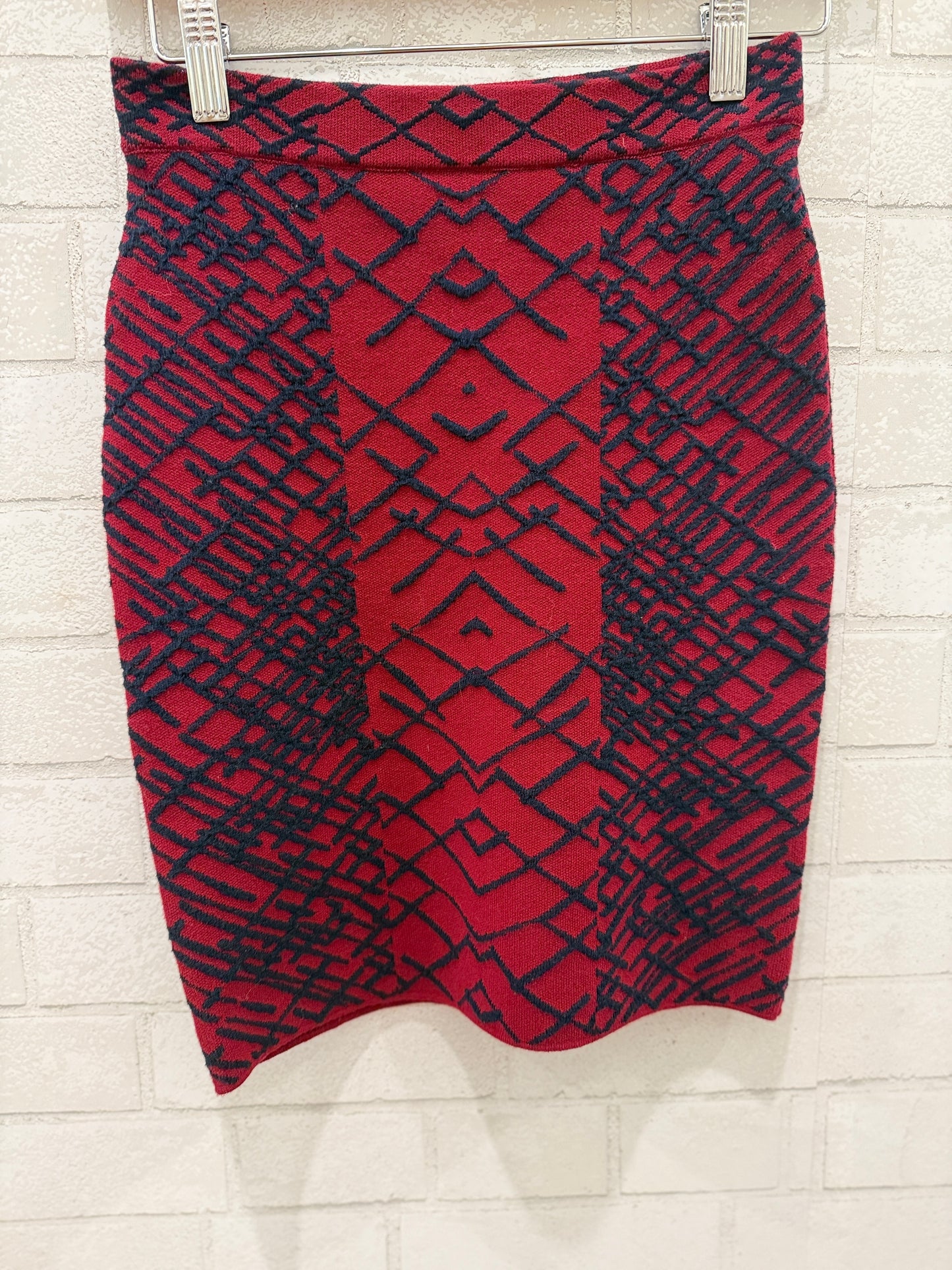 BCBG MAXAZRIA Printed Top + Skirt Set/ USS-EU36