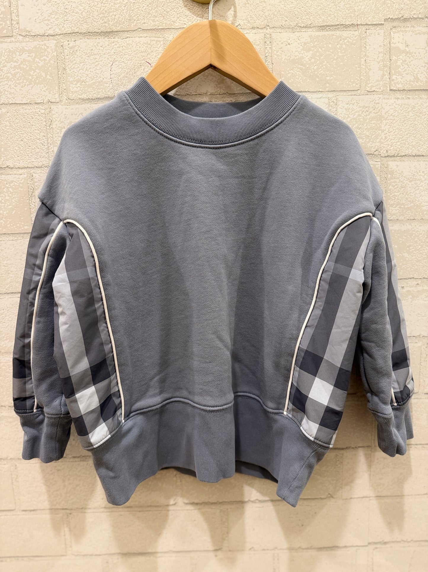 BURBERRY Ls Printed Sweater/ 4Y