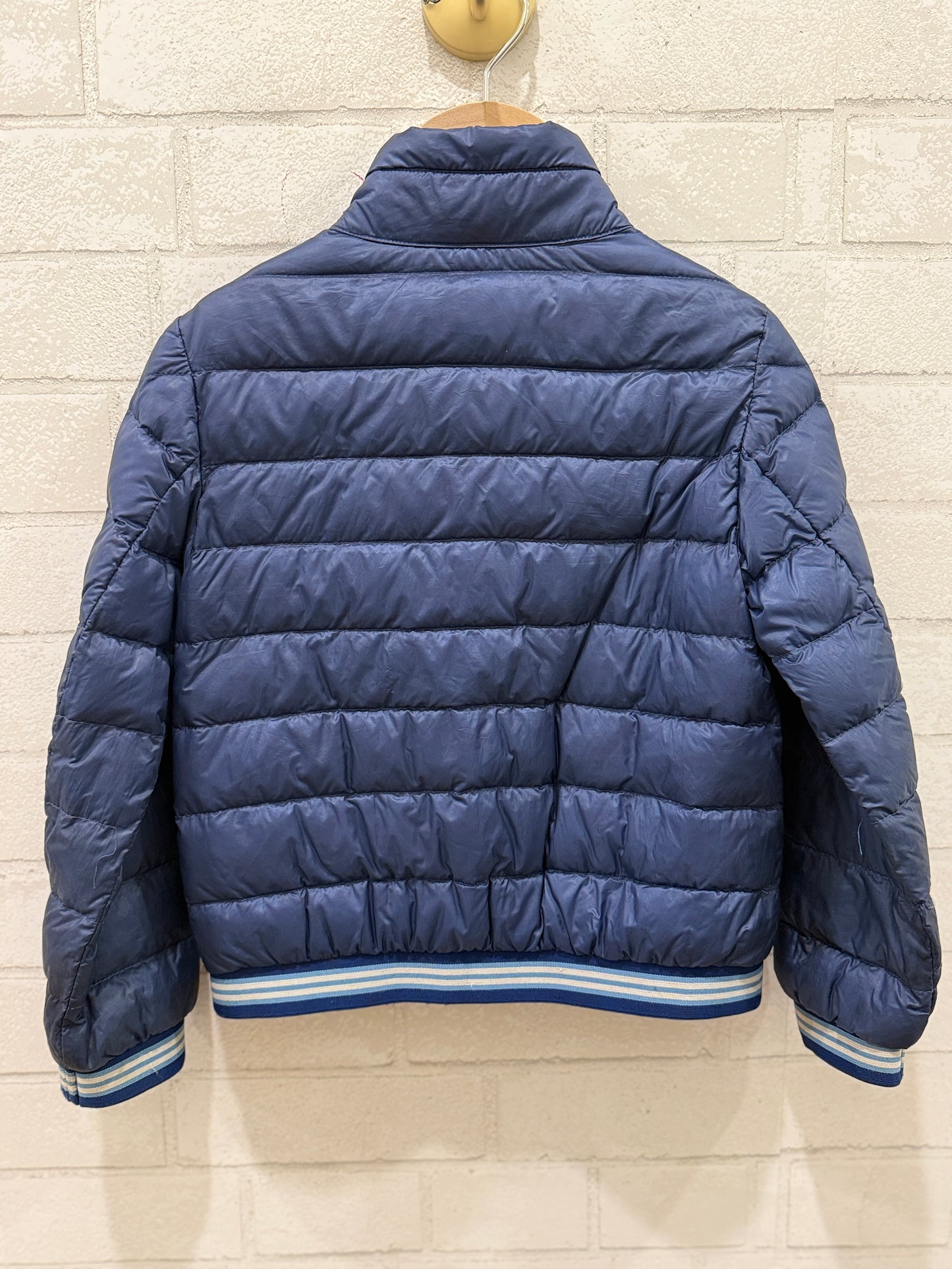 MONCLER Blue Boys Short Jacket/ 5Y