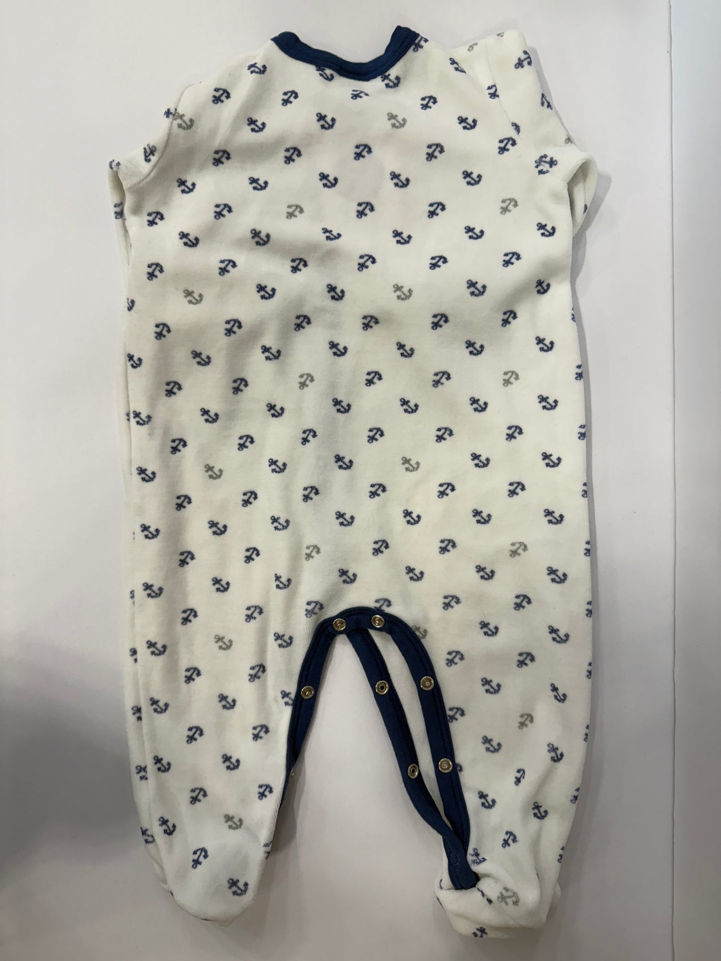 PETIT BATEAU velvet PJs / 12m
