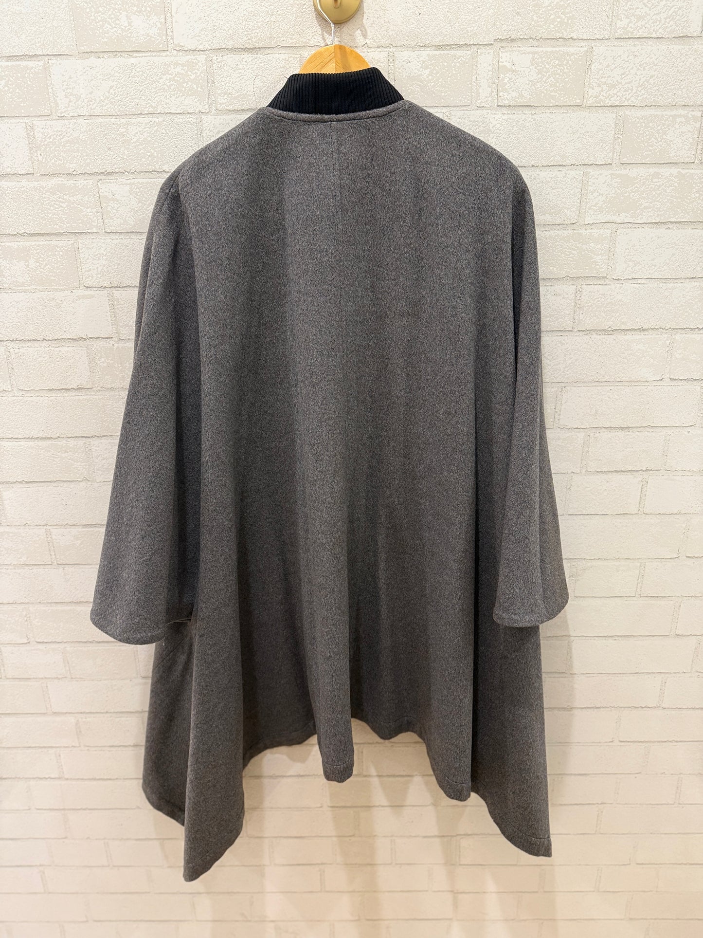 BARBARA BUI Zipped Cape Coat / OS