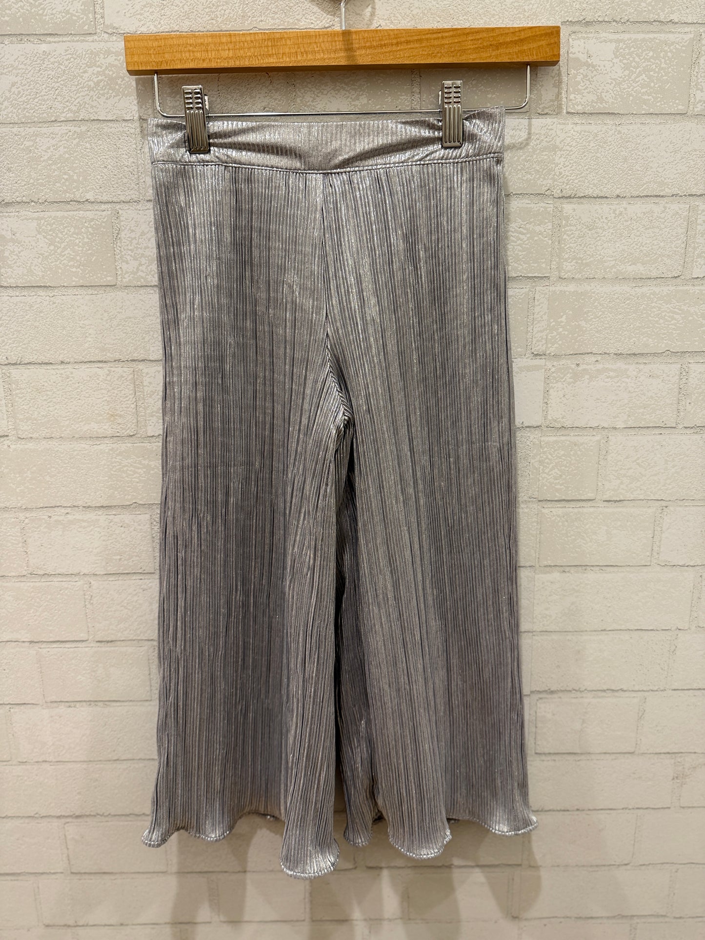 JANIE & JACK NWT Silver Large Pant/ 7Y