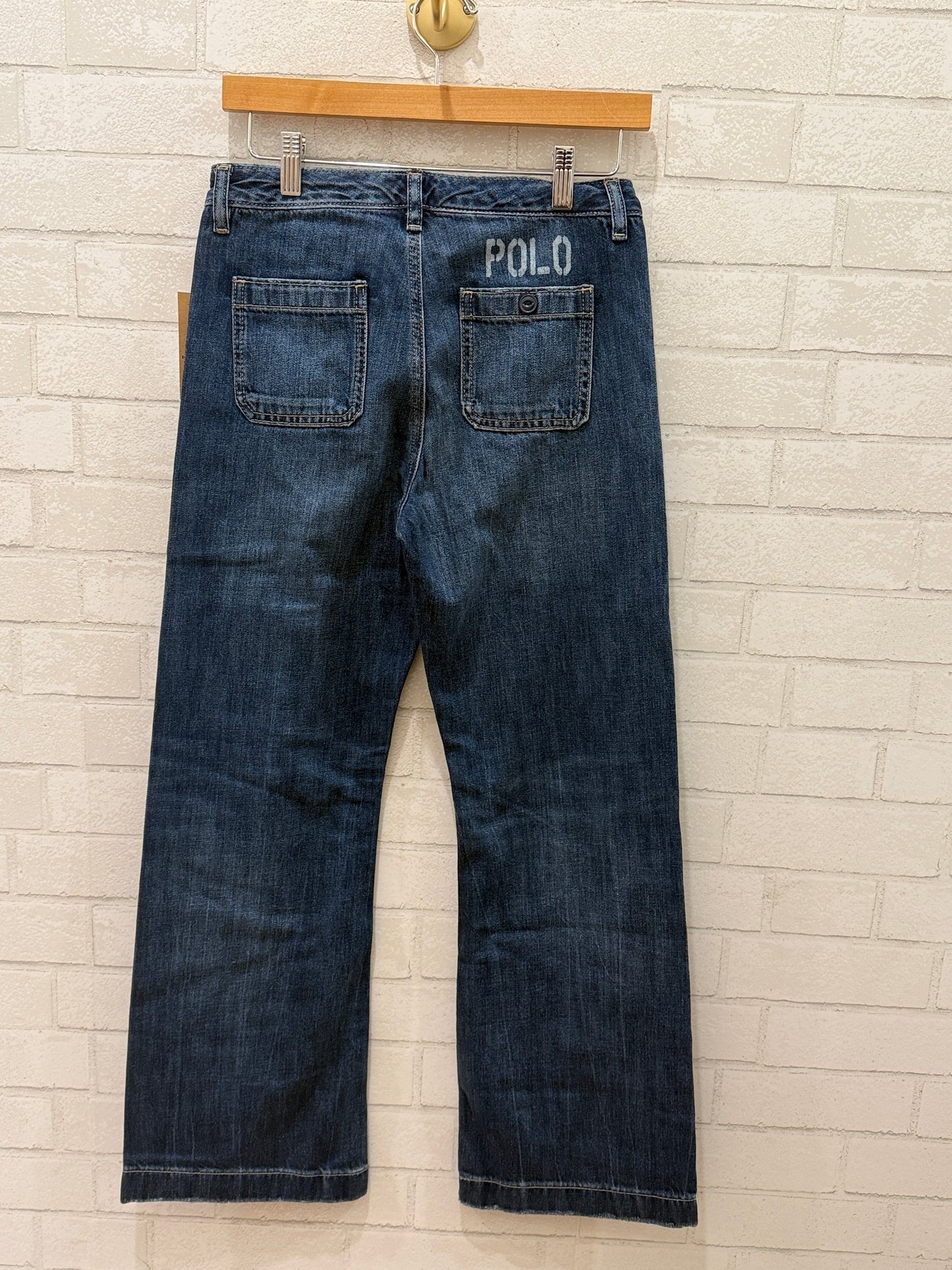 POLO RALPH LAUREN NWT Large Denim With 2 Small Pockets/ 16Y