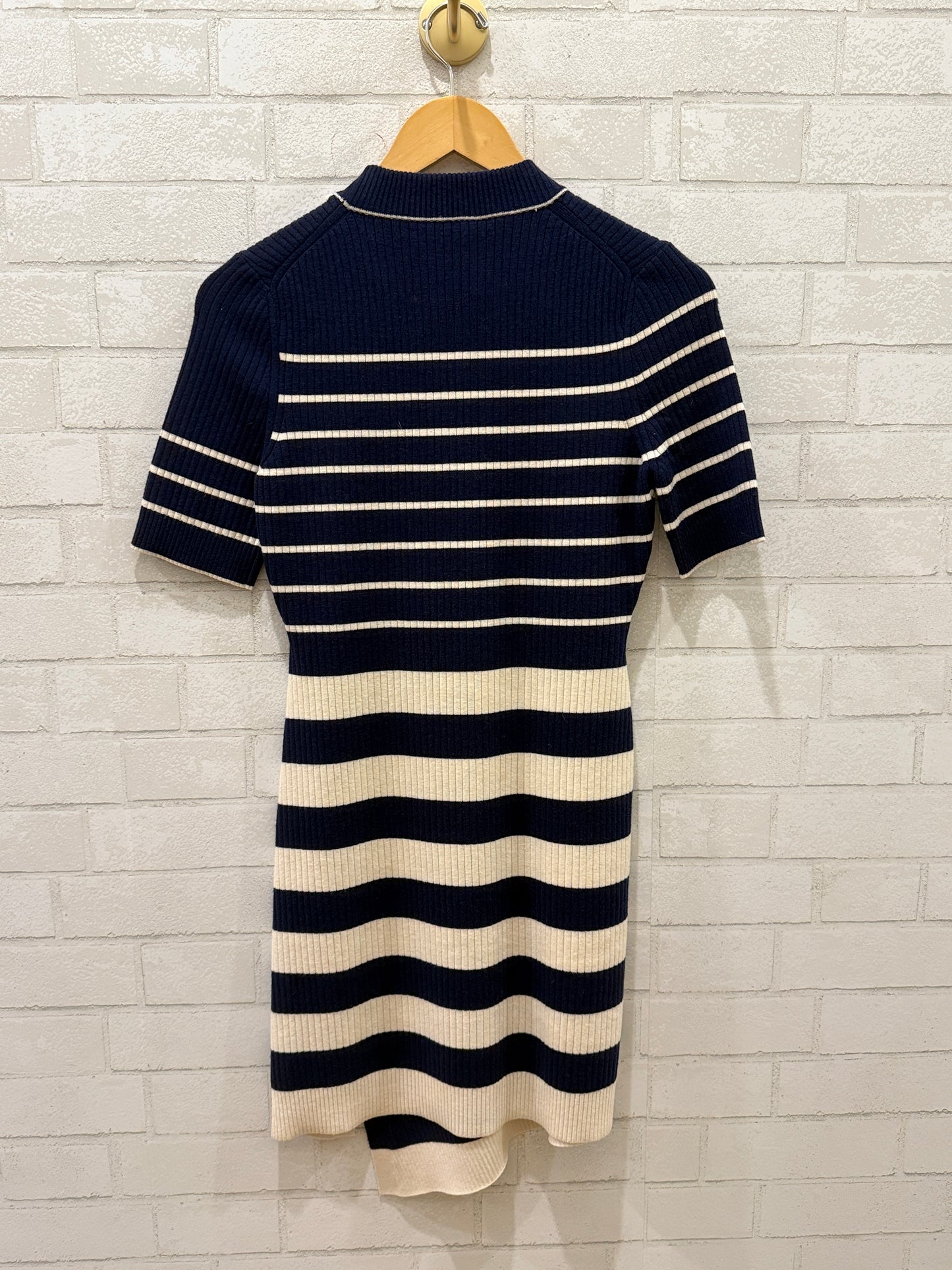 SIMKHAI NWT SS Stripe Knitted Midi Dress/S