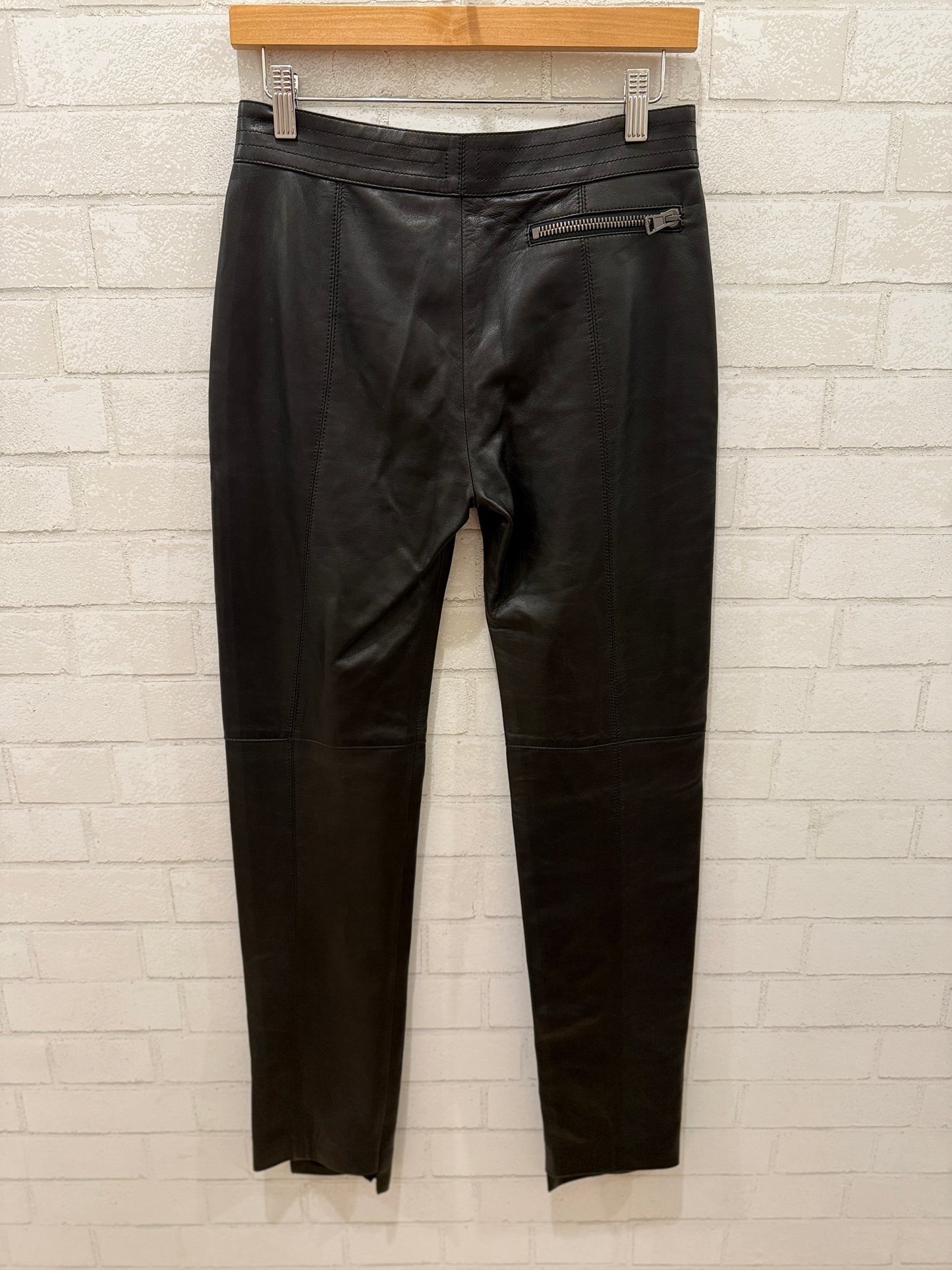 CHLOE NWT Leather Pants/ M-EU38