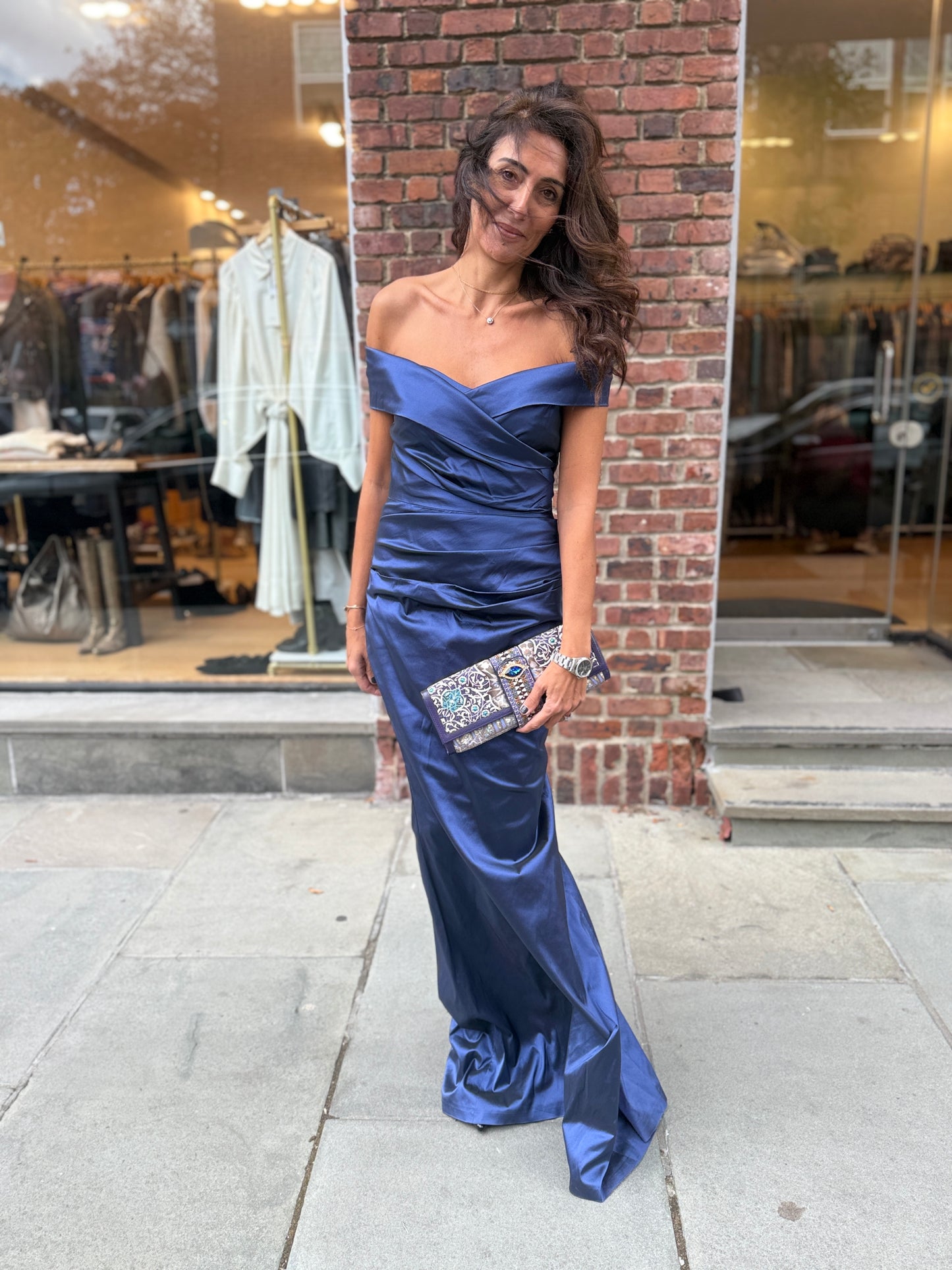 TERI JON NWT Sleeveless Gown / M-US8