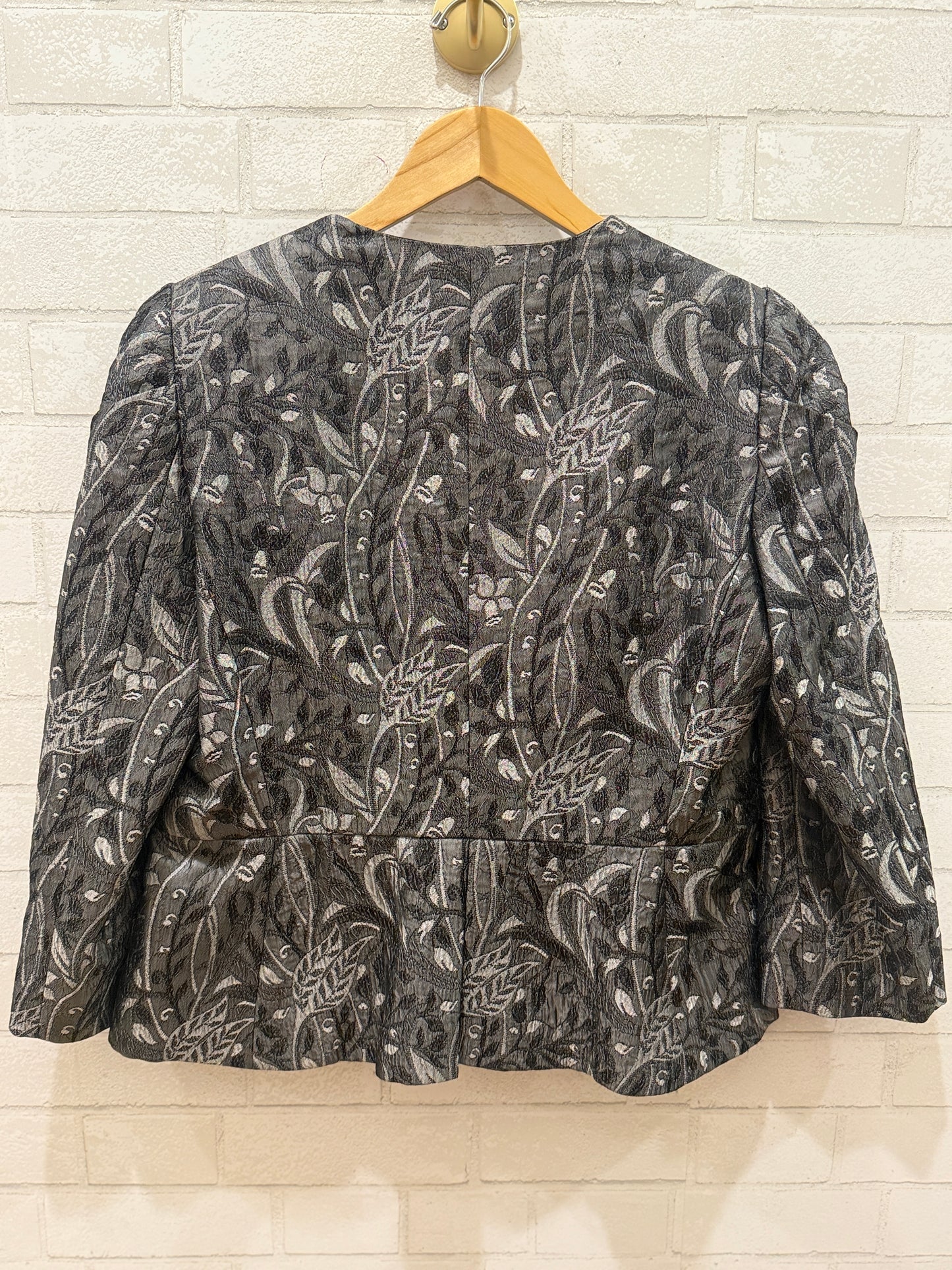 ARMANI COLLEZIONI LS Flowers Embroided Jacket/ US12- XL