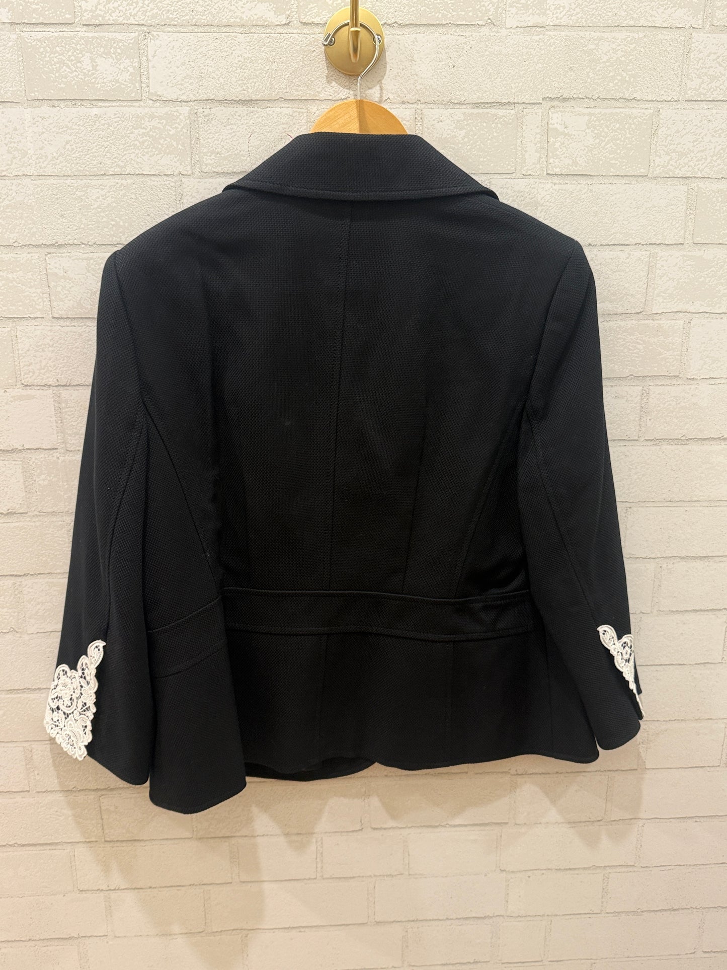 ESCADA Cotton LS Jacket With Lace On Sleeves /EU46-XXL