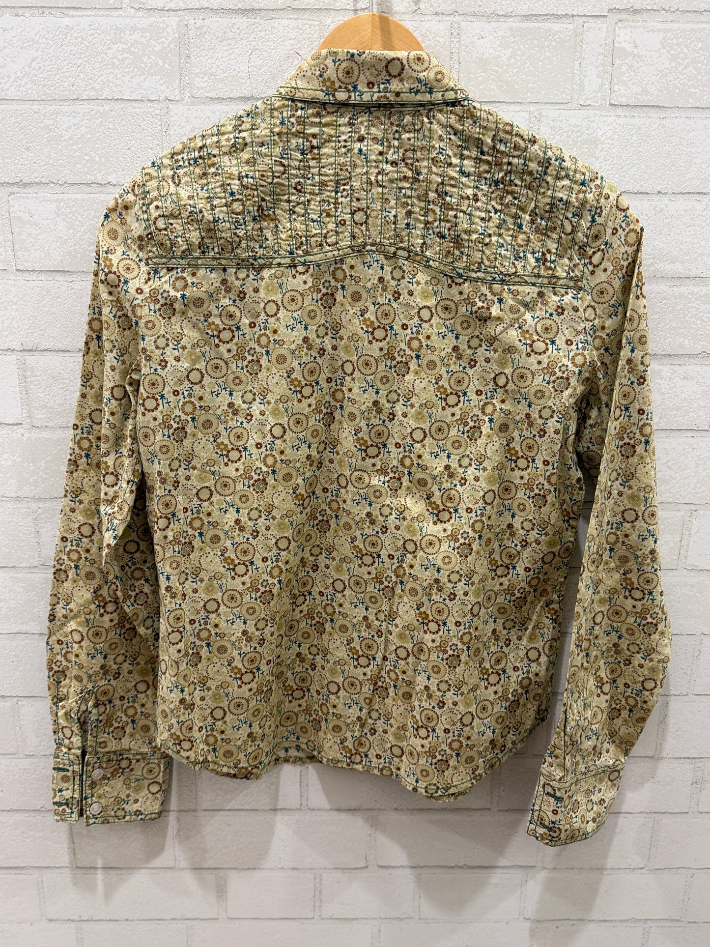 MARC JACOBS Cotton Ls Printed Shirt/M- US6