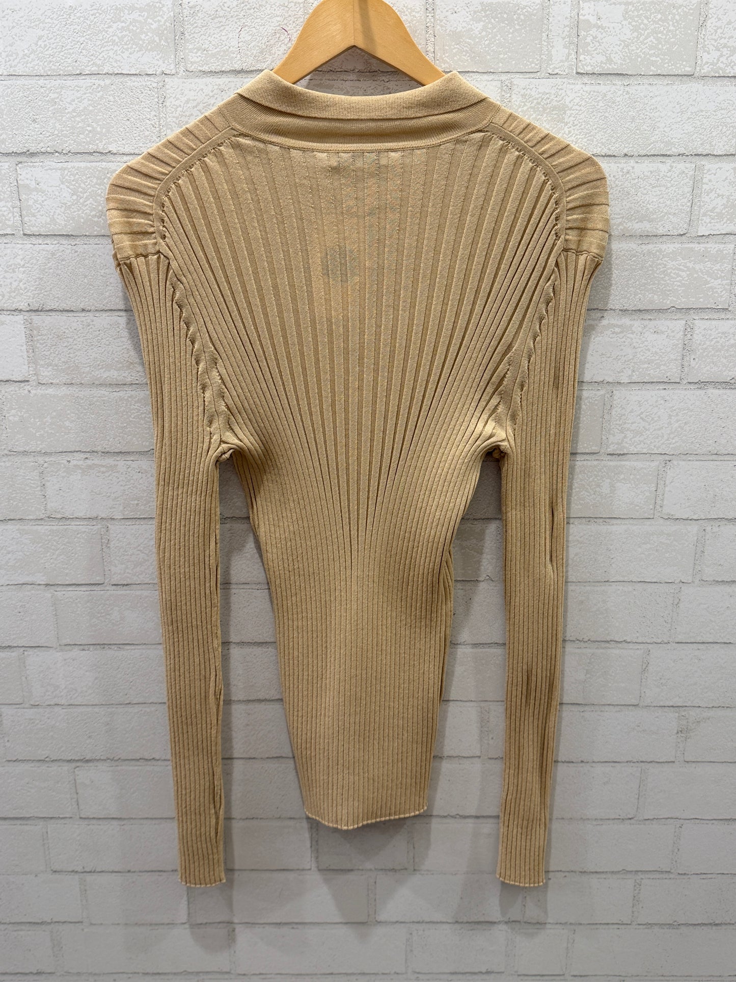 VINCE Ribbed Cradigan / XL