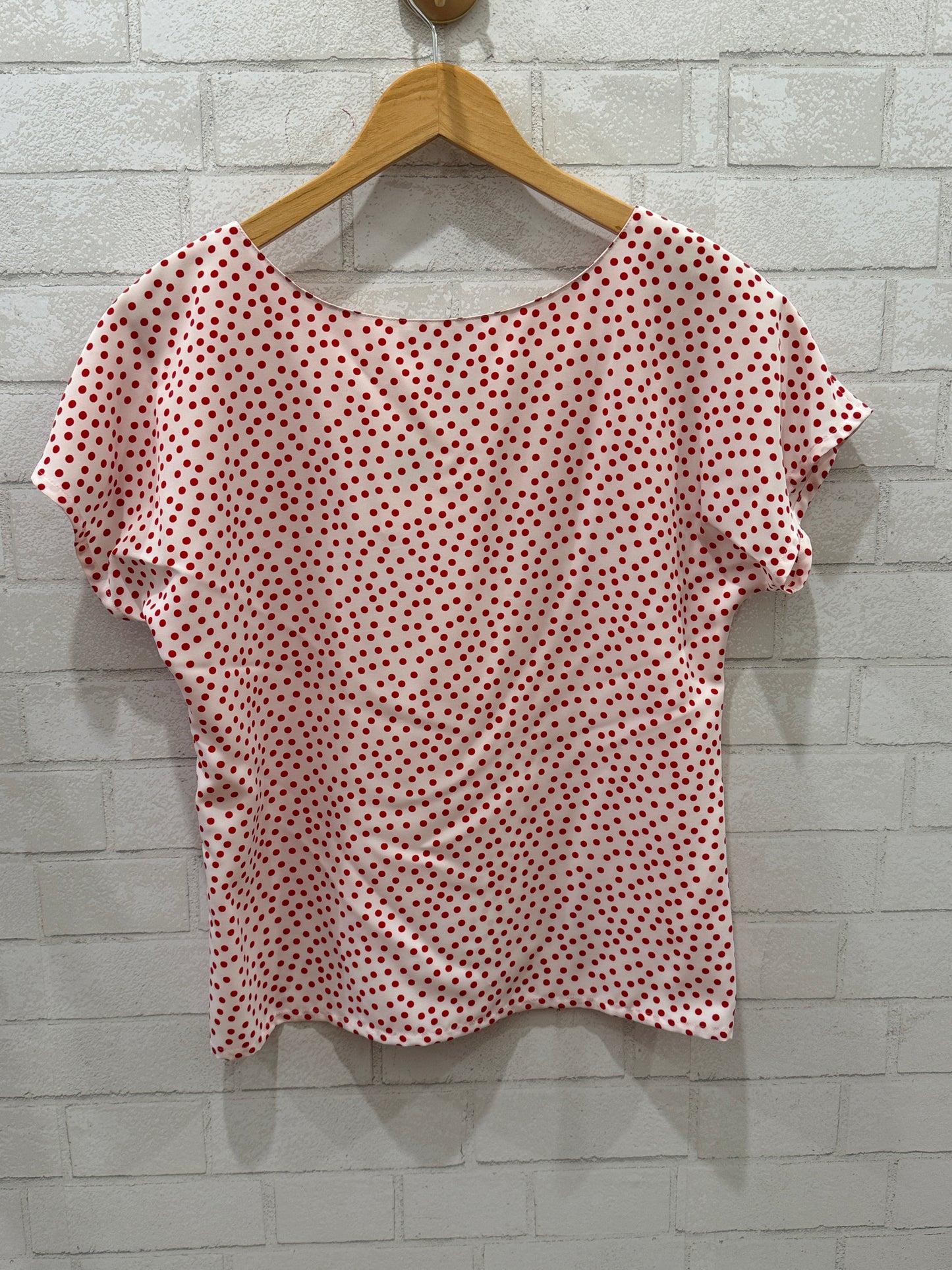 GUY LAROCHE Vintage Polka Dots Top / XS-EU34