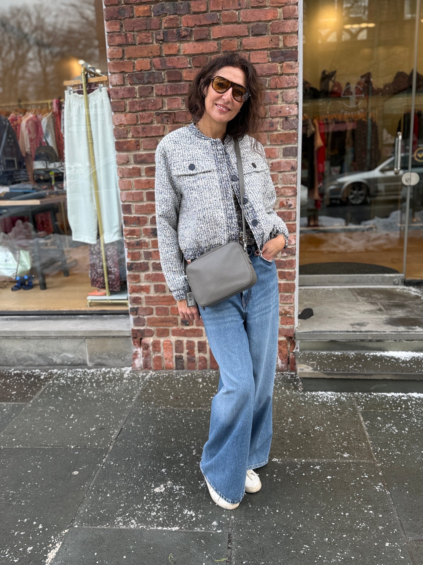 ALL SAINTS NWT Leather Crossbody Handbag