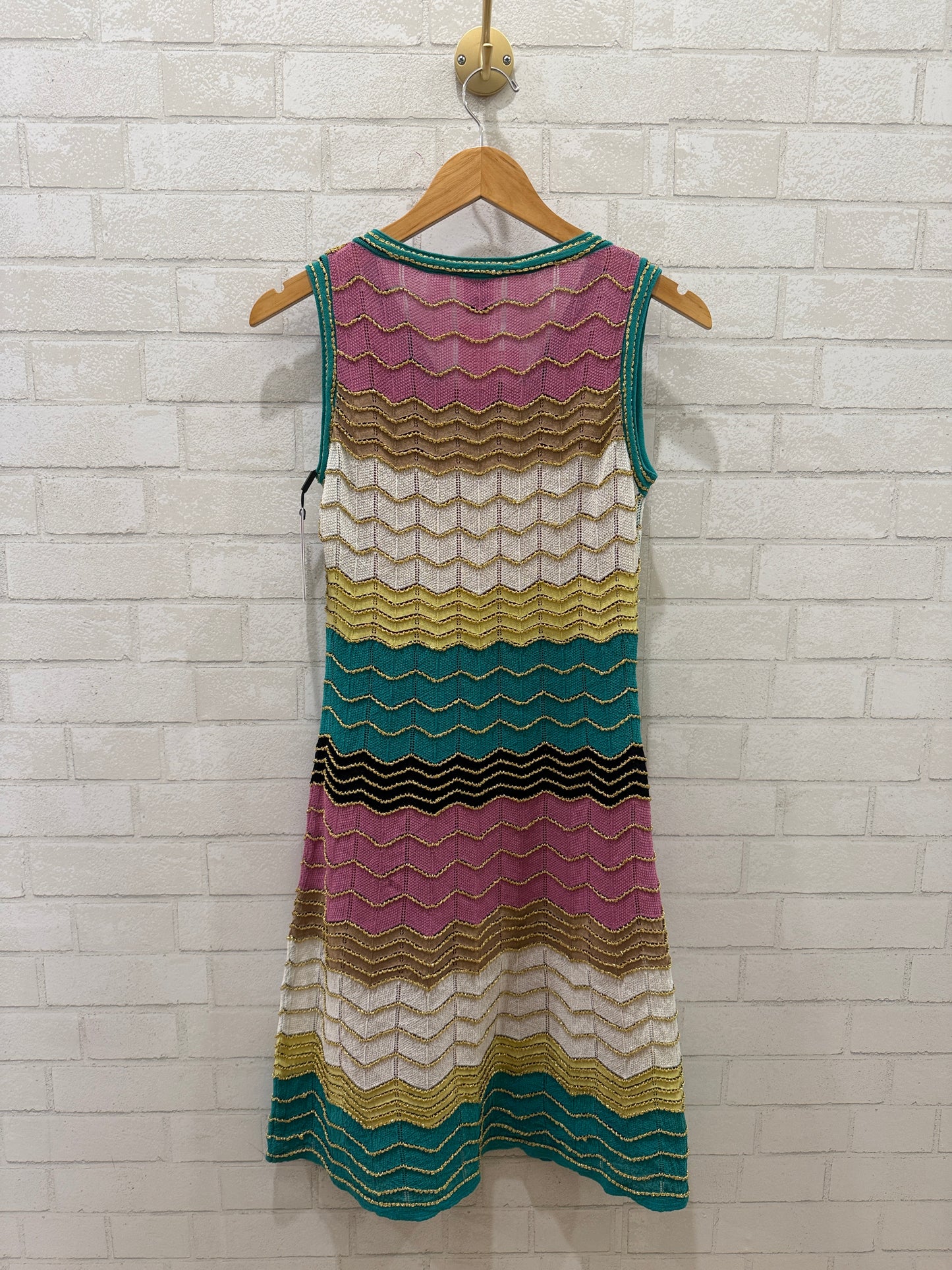 MISSONI NWT Chevron Knit Mini Dress / M-US8