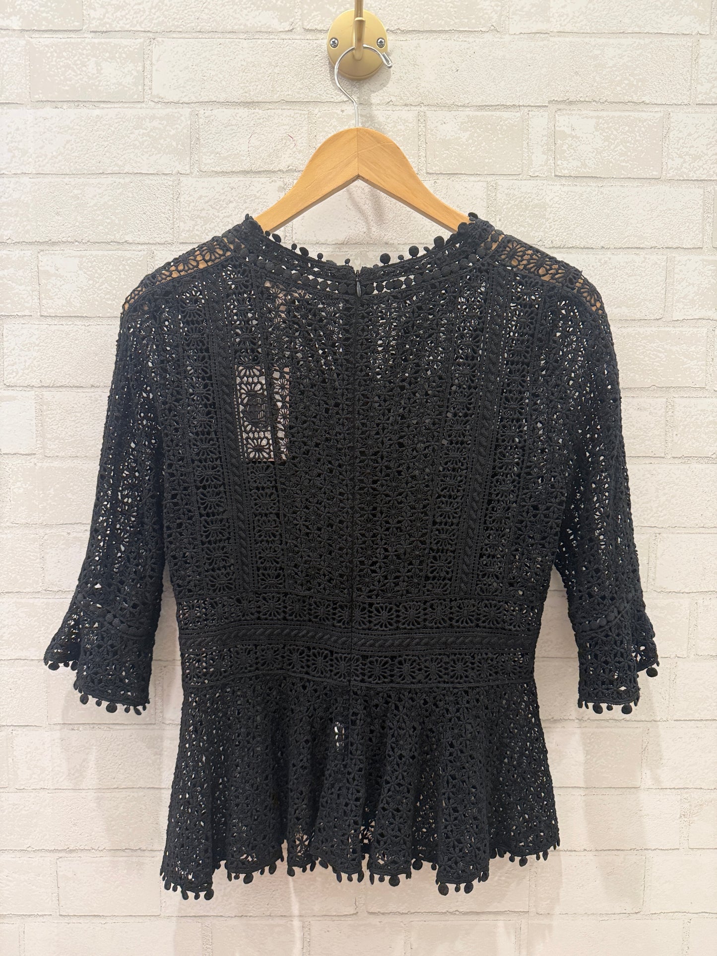REBECCA TAYLOR Lace Blouse / S-US4