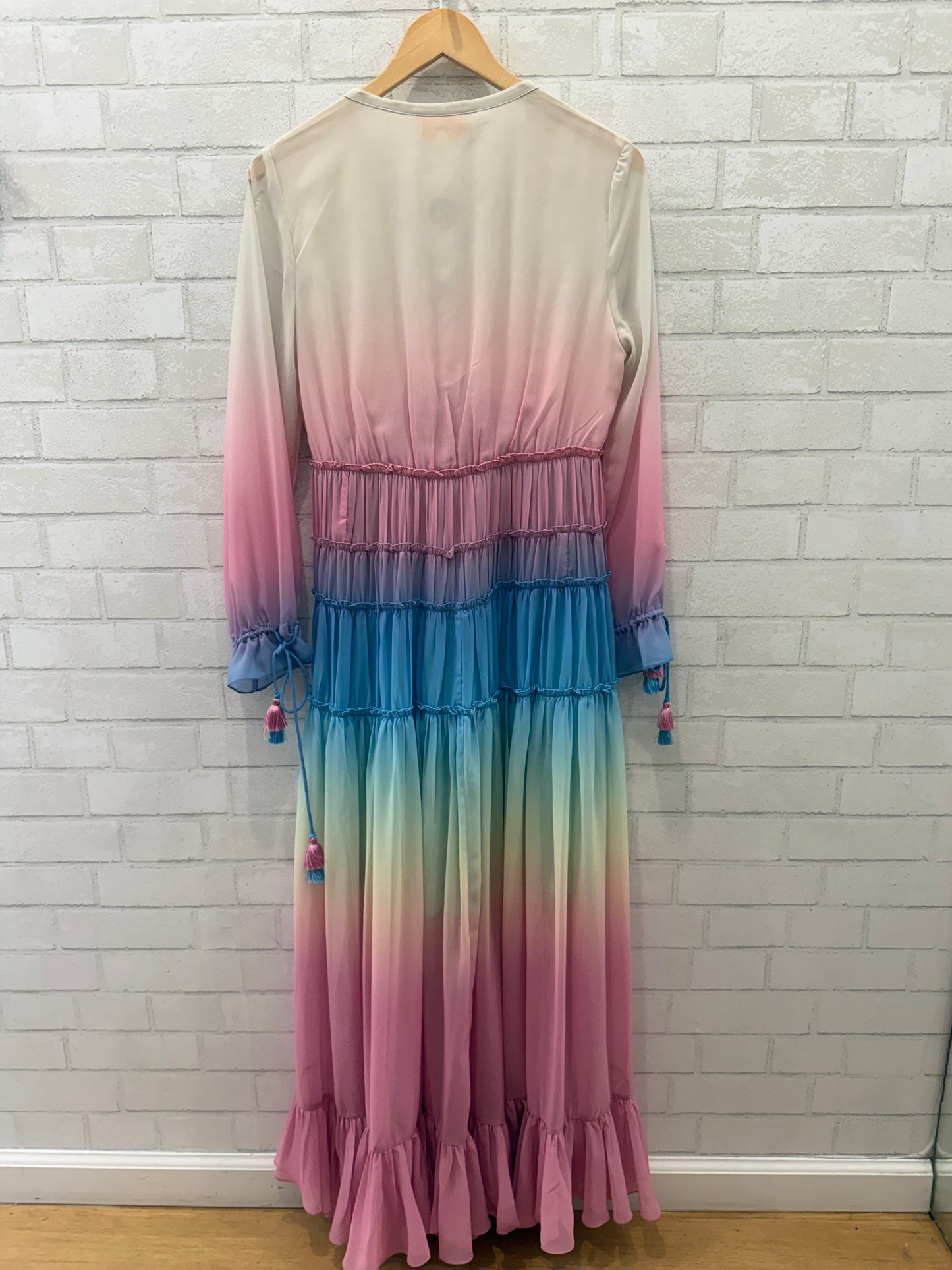 ROCOCO SAND LS Maxi Smock Dress/M