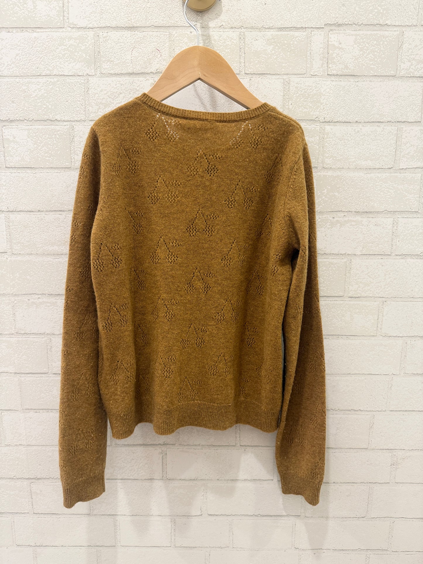 BONPOINT Thindra Cherry Cashmere Cardigan/14Y