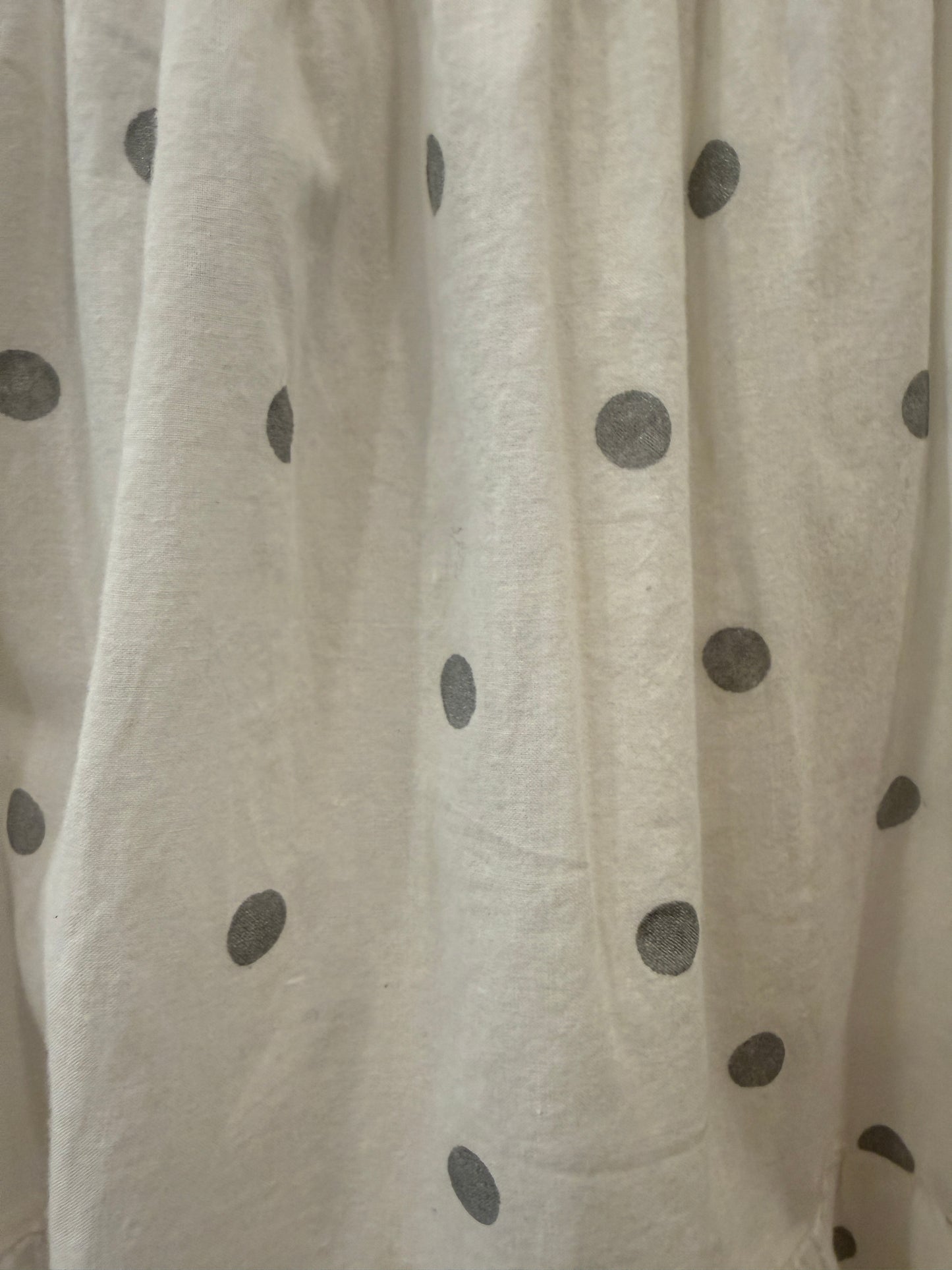 BONPOINT Polka Dot Tiered Maxi Skirt/10Y