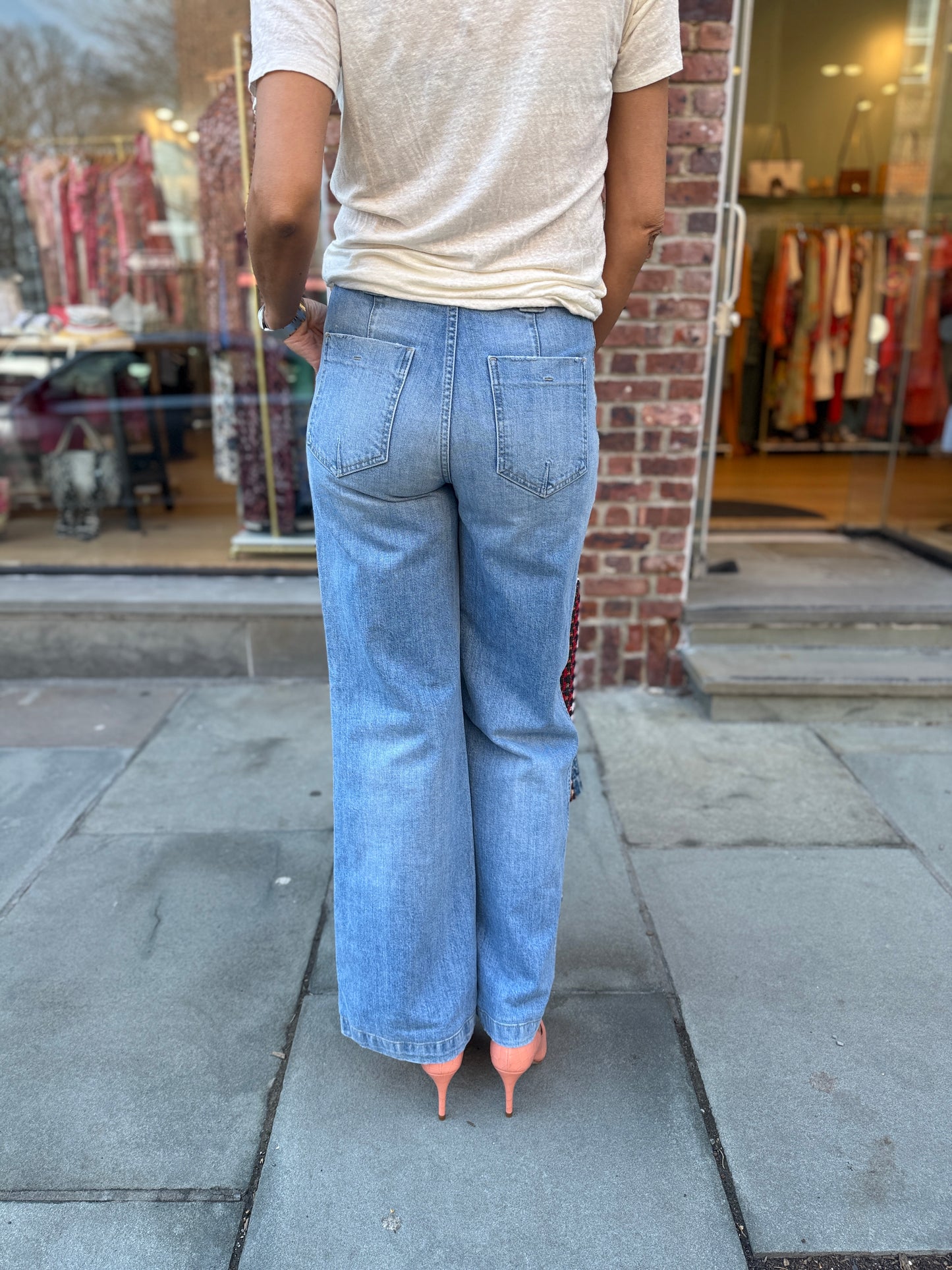 CLOSED High Rise Wide Legs Jean/XS-US25