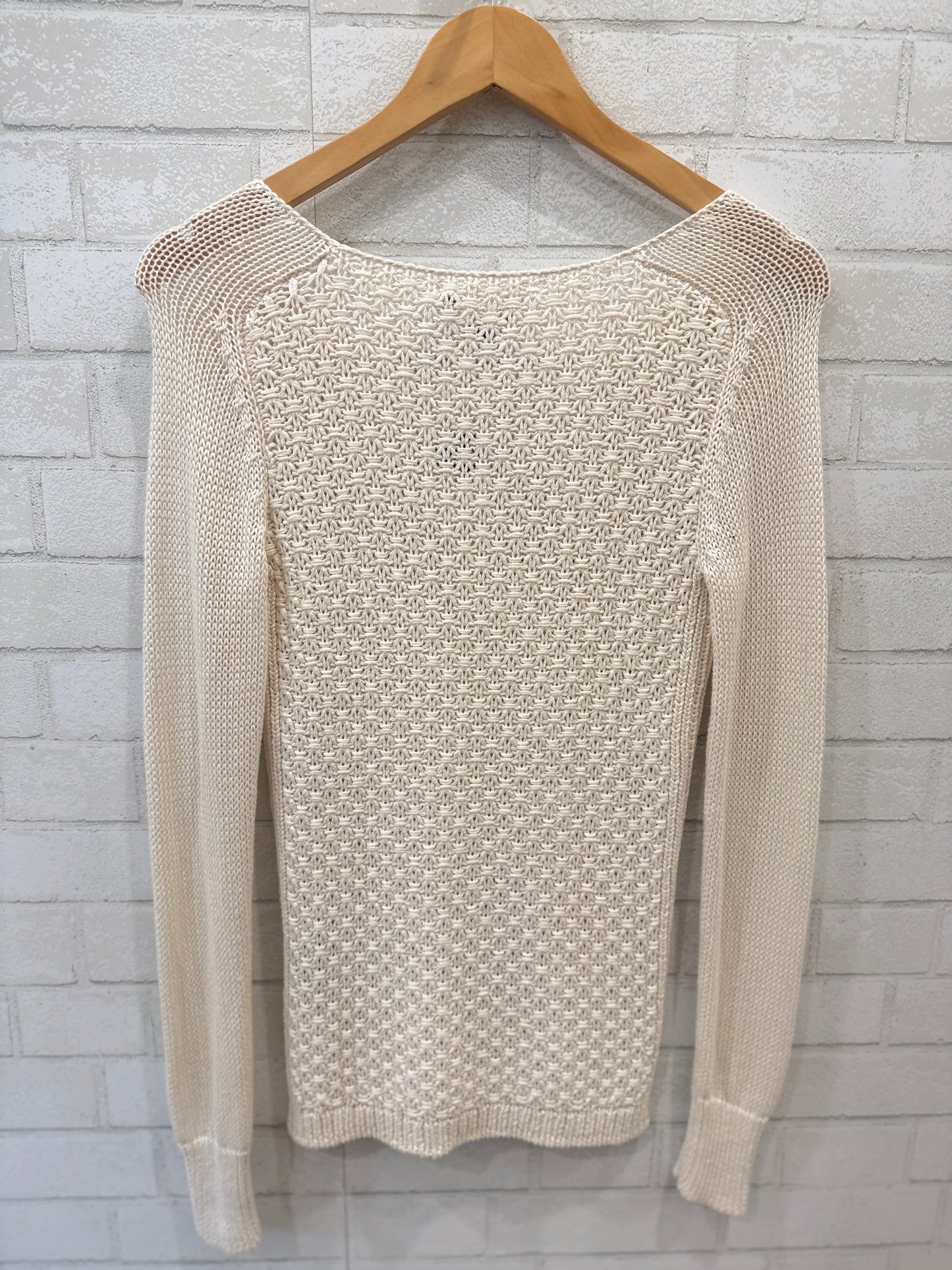 LORO PIANA Silk Cotton Blend Sweater / XS- IT38