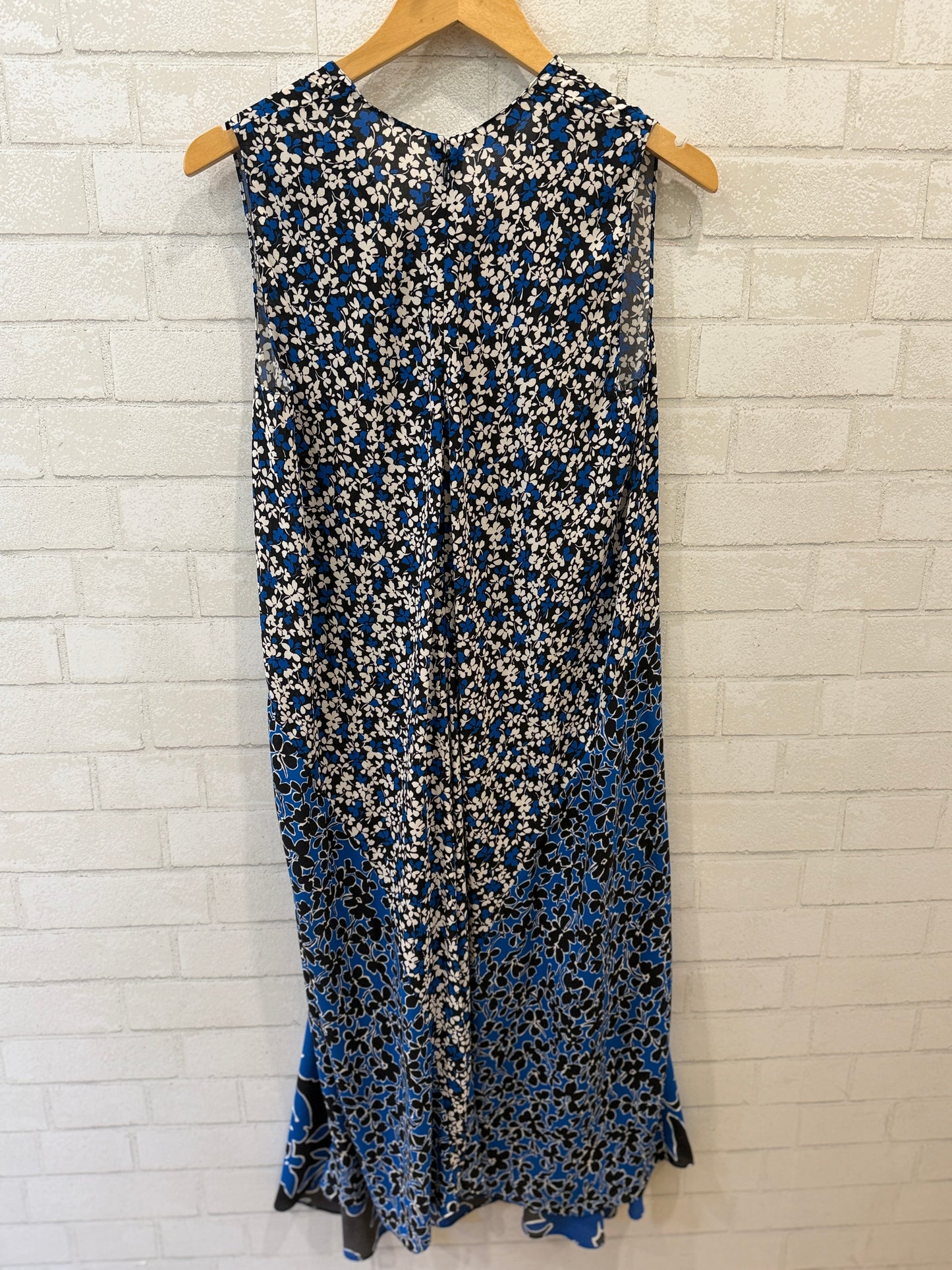 MICHAEL KORS COLLECTION Silk Sleeveless Midi Dress / M-US6