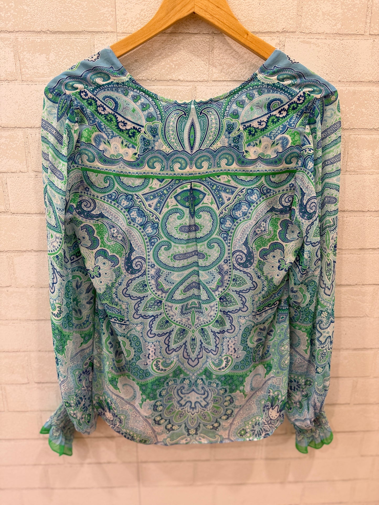 HALE BOB LS Cashmere Print Blouse / S