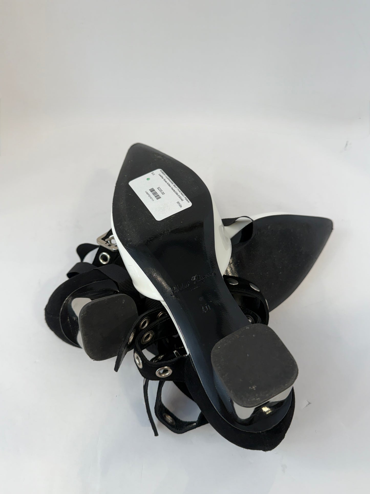 ROBERT CLERGERIE SELF PORTRAIT Patent Leather Susa Kitten Heels/US9.5-EU40