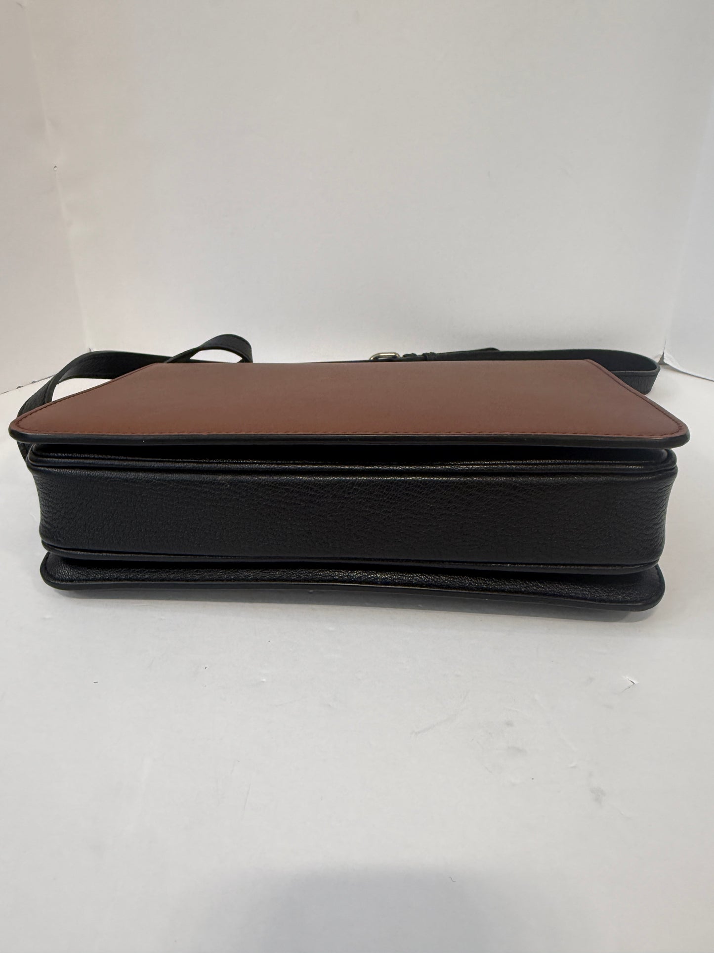 BURBERRY D-Ring Leather Cross-Body Bag