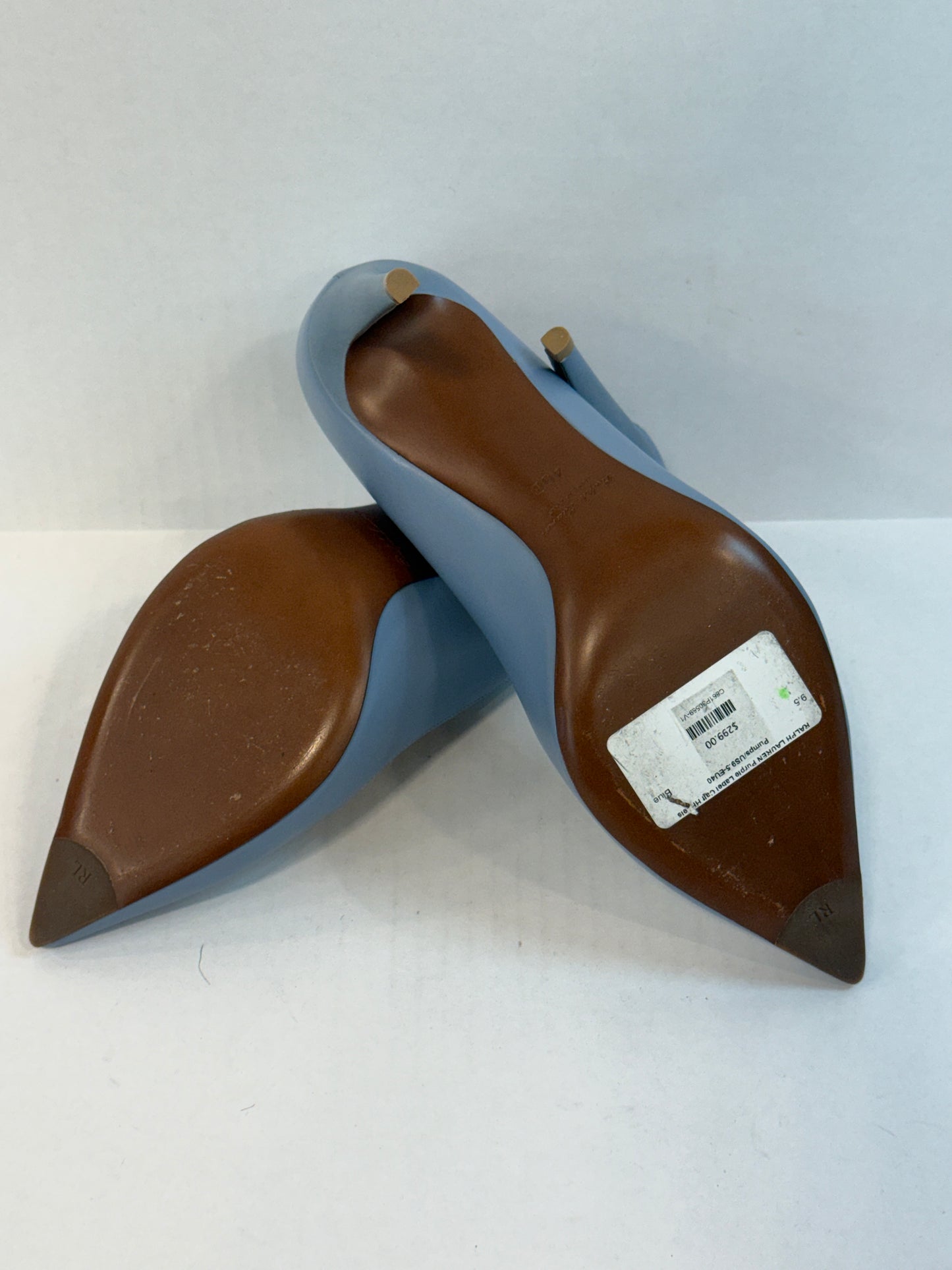 RALPH LAUREN Purple Label Calf HHeels Pumps/US9.5-EU40