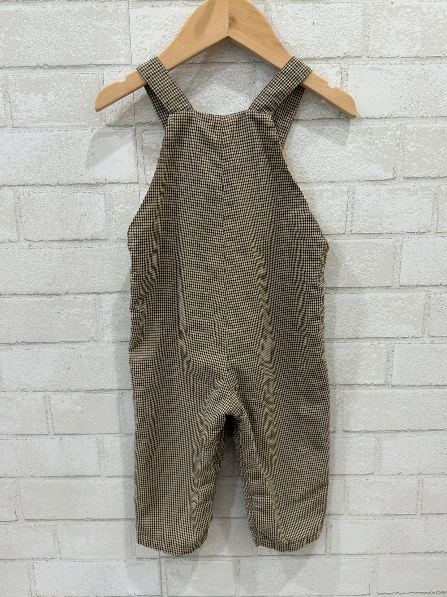 NATALYS Checkered Overalls / 18M