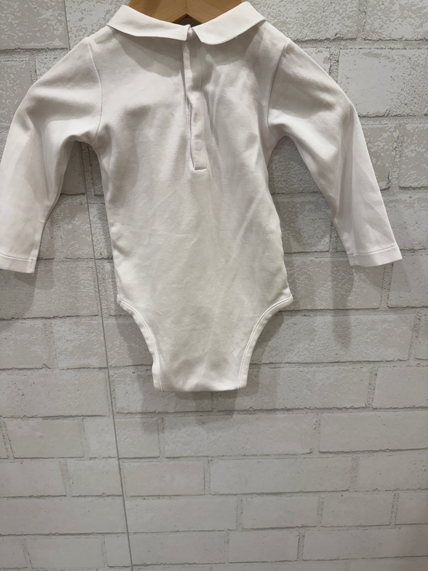 JACADI LS Bodysuit With Dog/ 6M