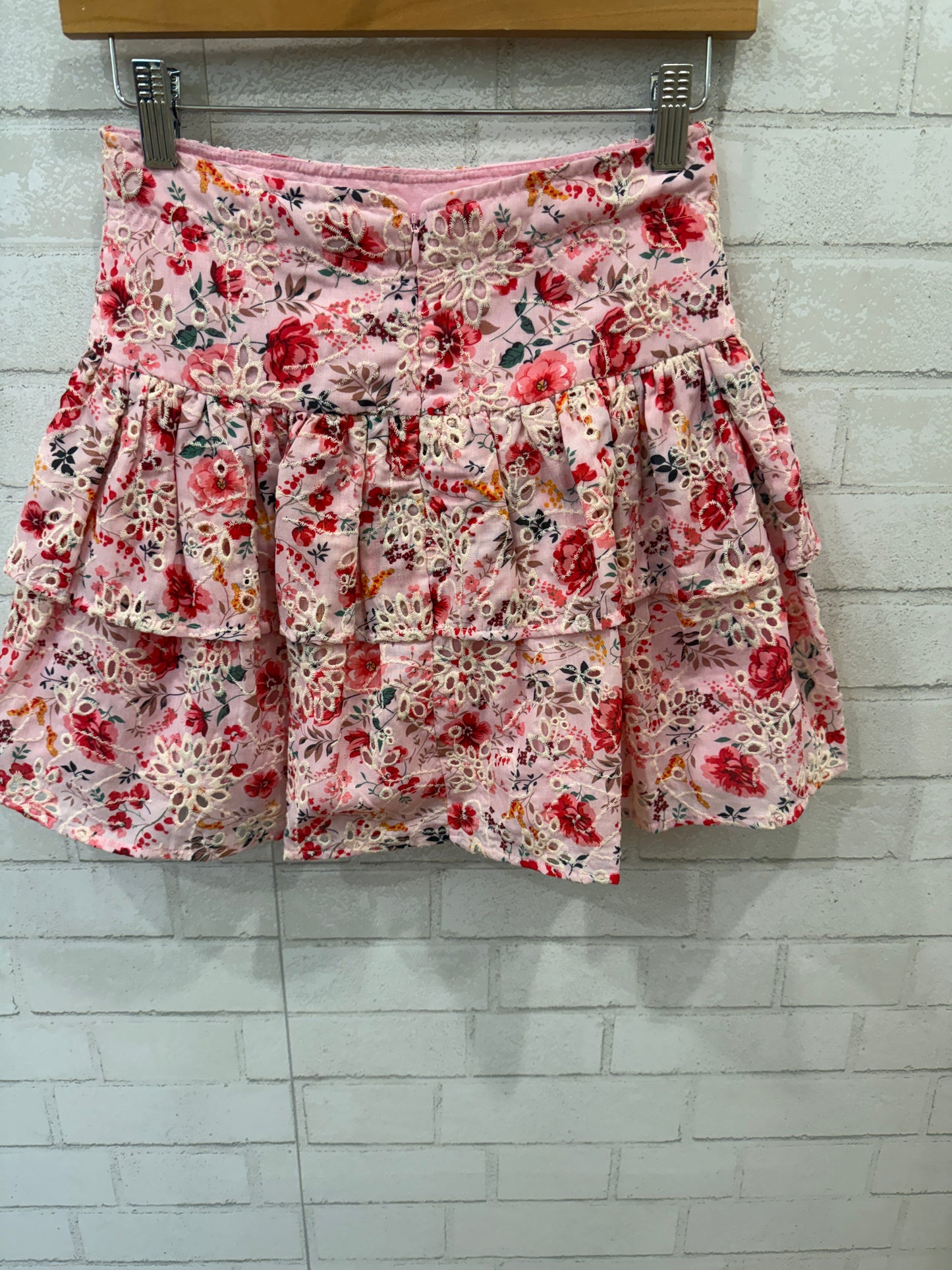 BARDOT JUNIOR Printed Frill Mini Skirt / 12Y