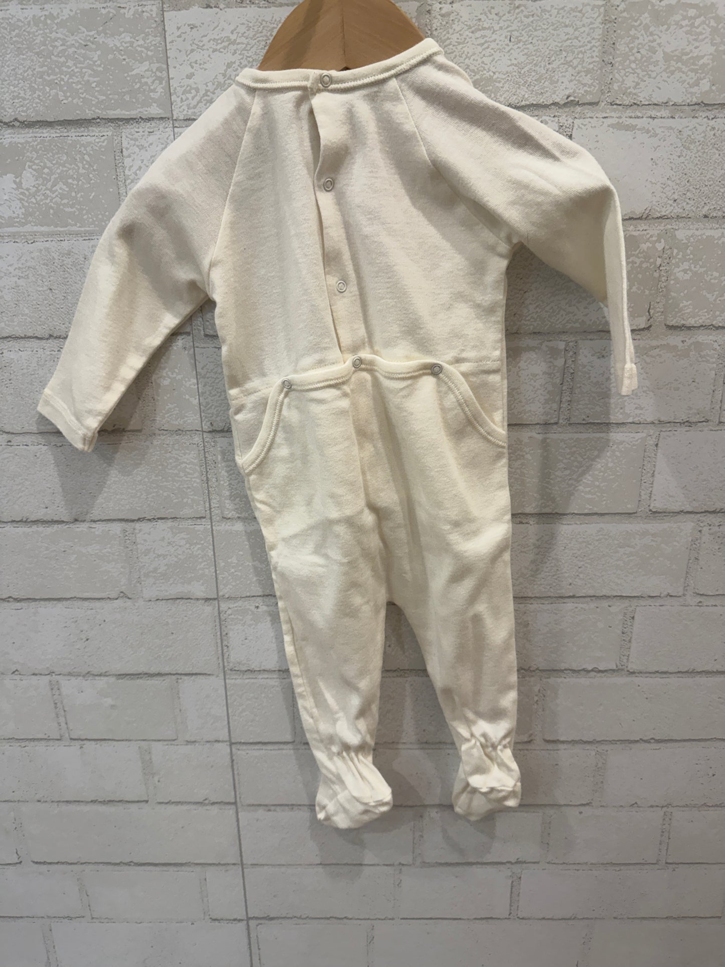 BONPOINT Cotton Cherry Onesie Pyjama / 6M