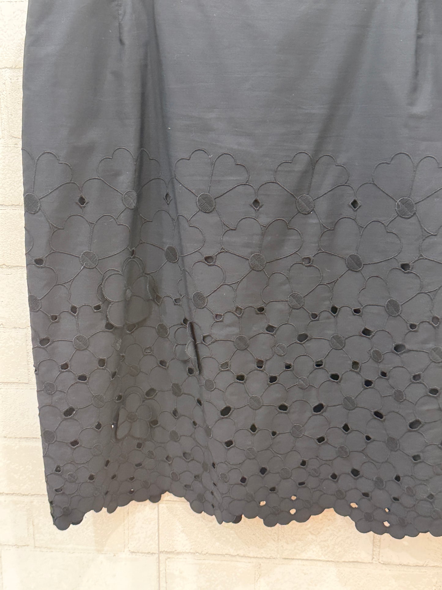 AKRIS PUNTO Cotton Embroidered Mini Skirt/XL-US12