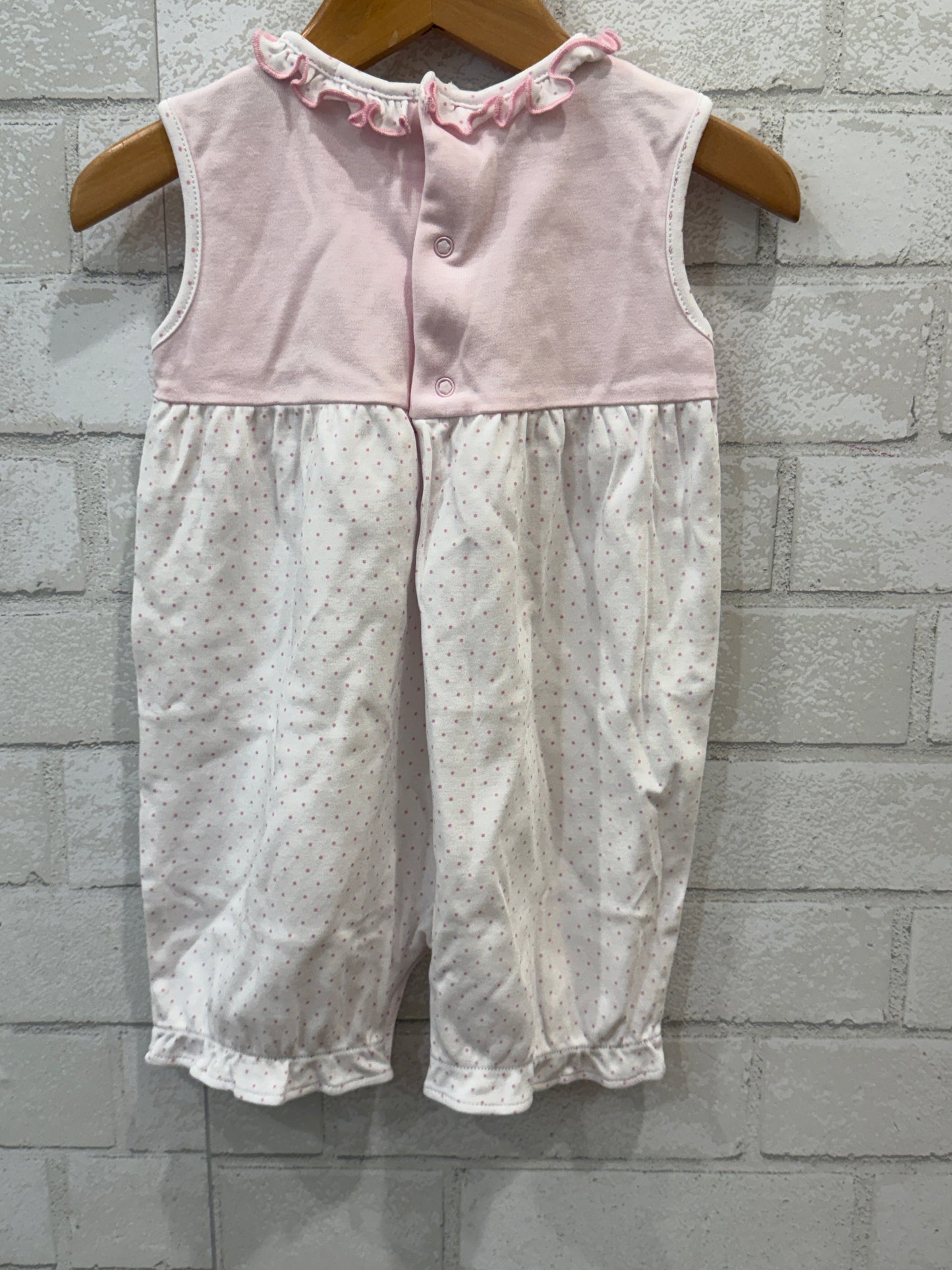 KISSY KISSY Cotton Sleeveless Rompers W Fishs/12-18M