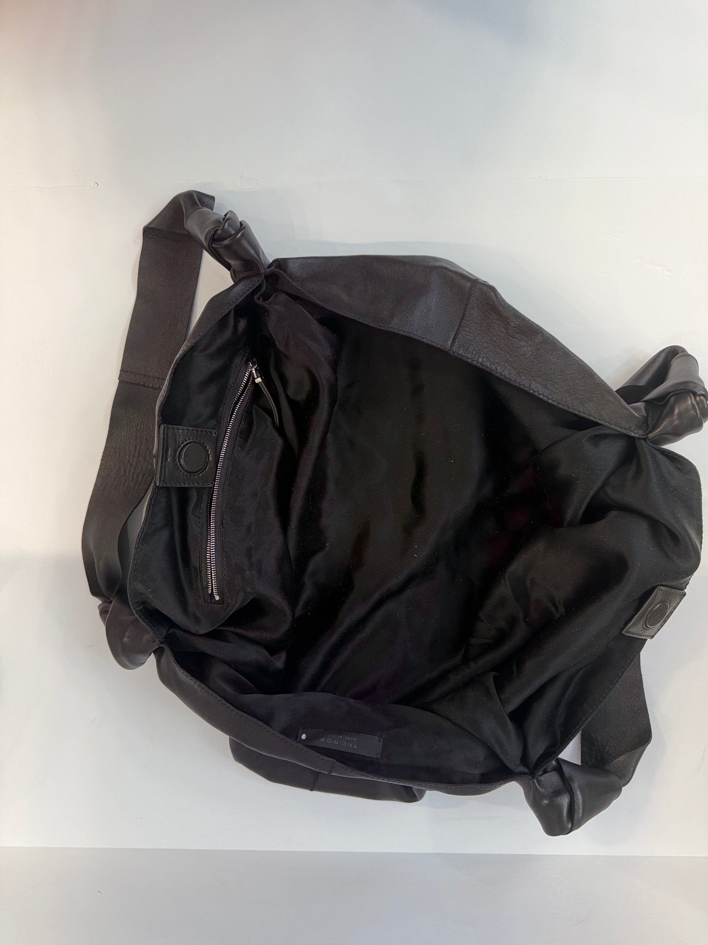 THE ROW Scot Hobo Bag in Black — Very Good | Smooth Nappa Leather