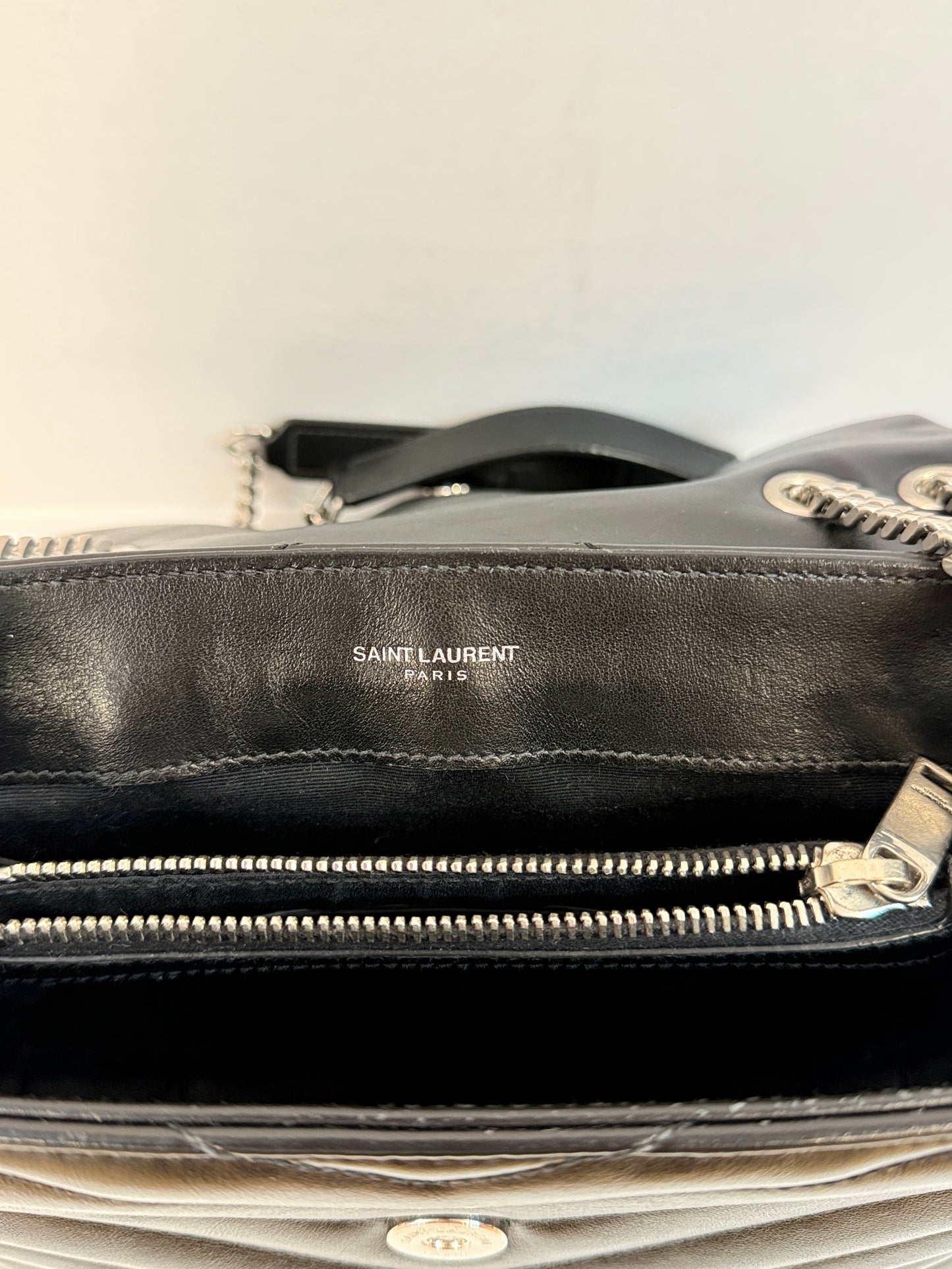 SAINT LAURENT Loulou Calfskin Small Shoulder Bag