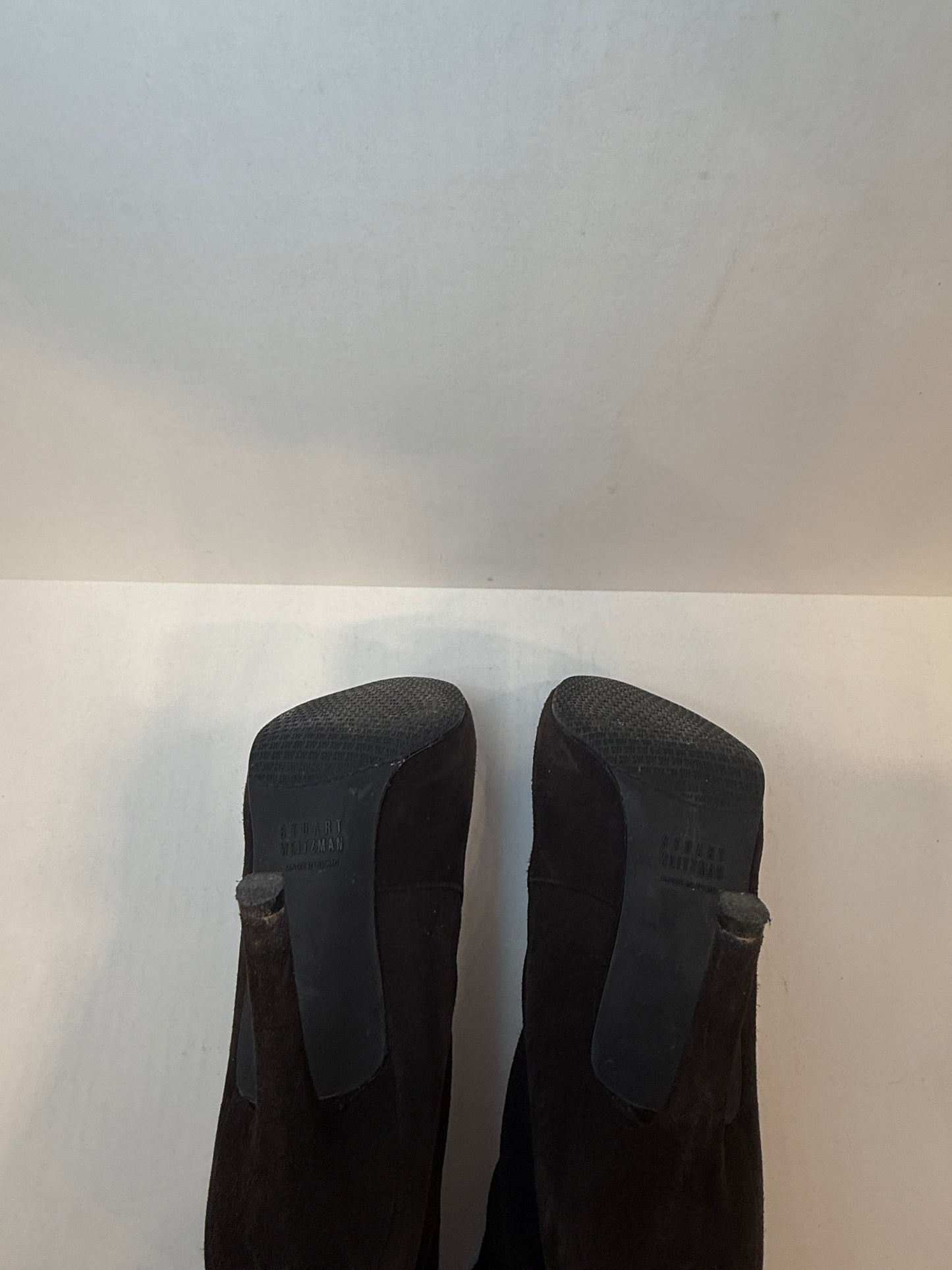 STUART WEITZMAN Suede Prez HHeels Boots/US7-EU37.5