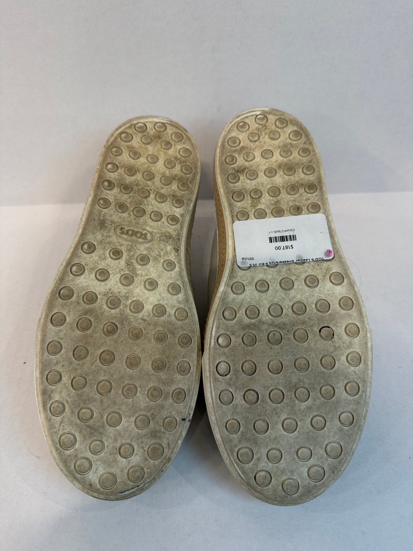 TOD'S Leather Sneakers/US 6-EU 35.5