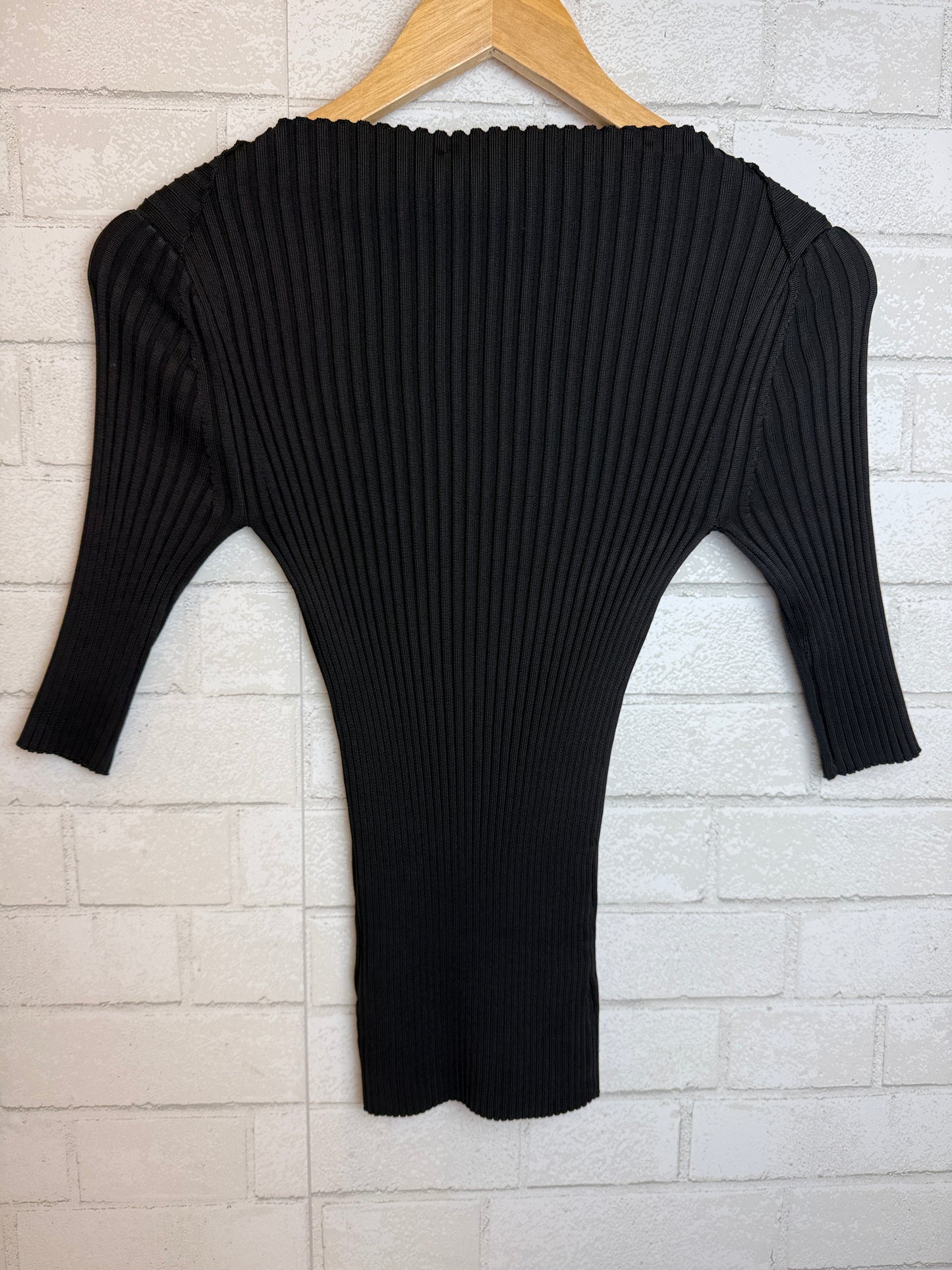 PROENZA SCHOULER 3/4 Sleeves Ribbed Top / XS