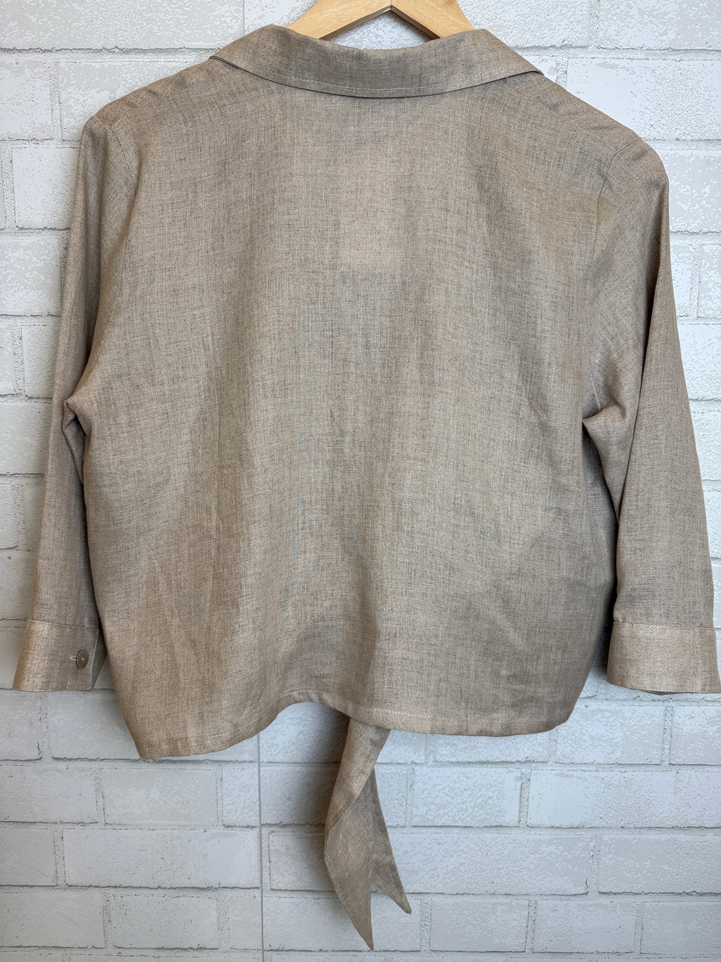 MARINA ST BARTH Linen LS Shirt/ S