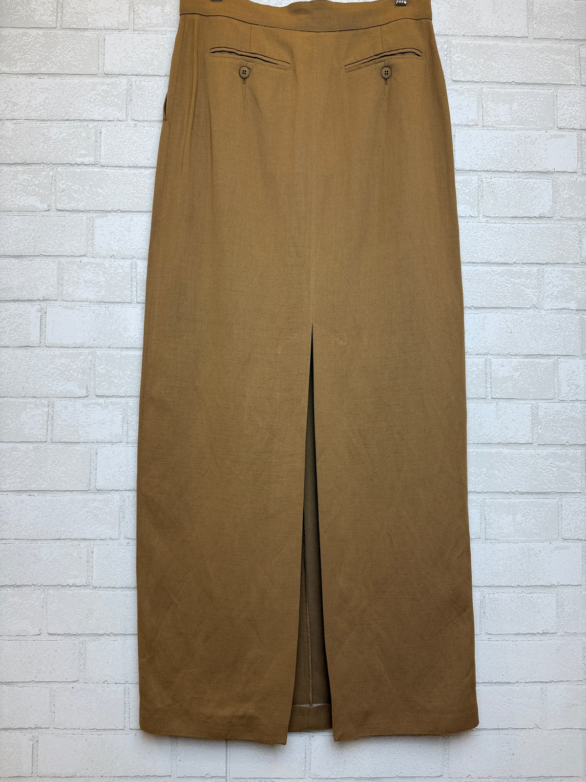 MAX MARA STUDIO NWT Linen Maxi Pencil Skirt/M- US8