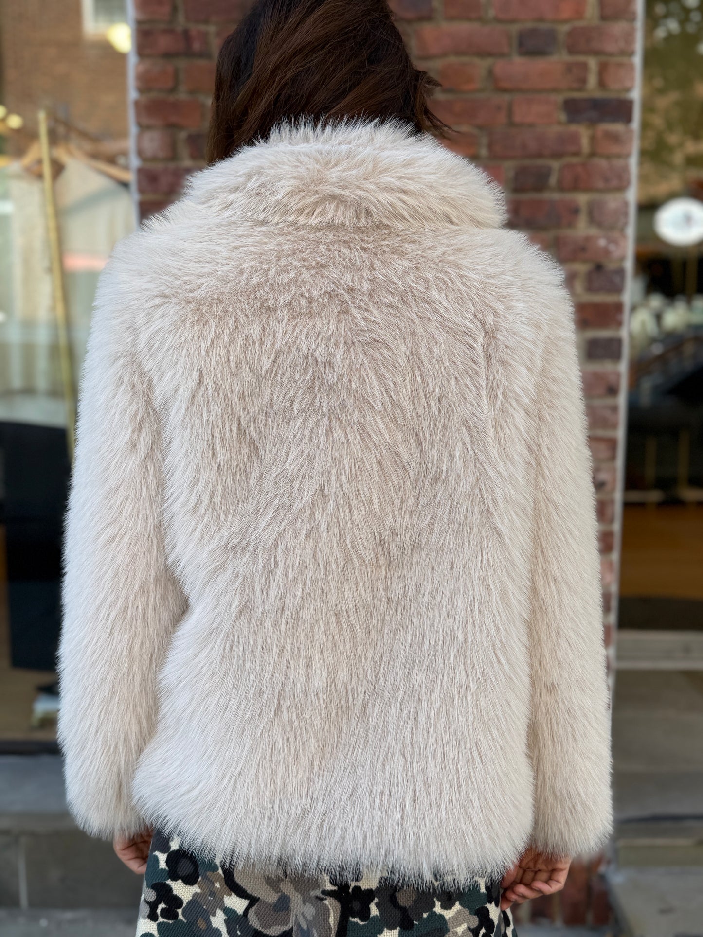 ZARA Faux Fur Jacket / XS