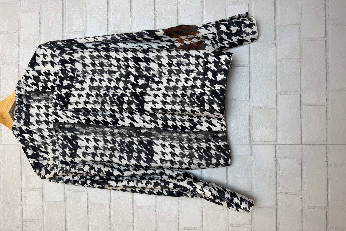 BROCHU WALKER LS Print Blouse/XS
