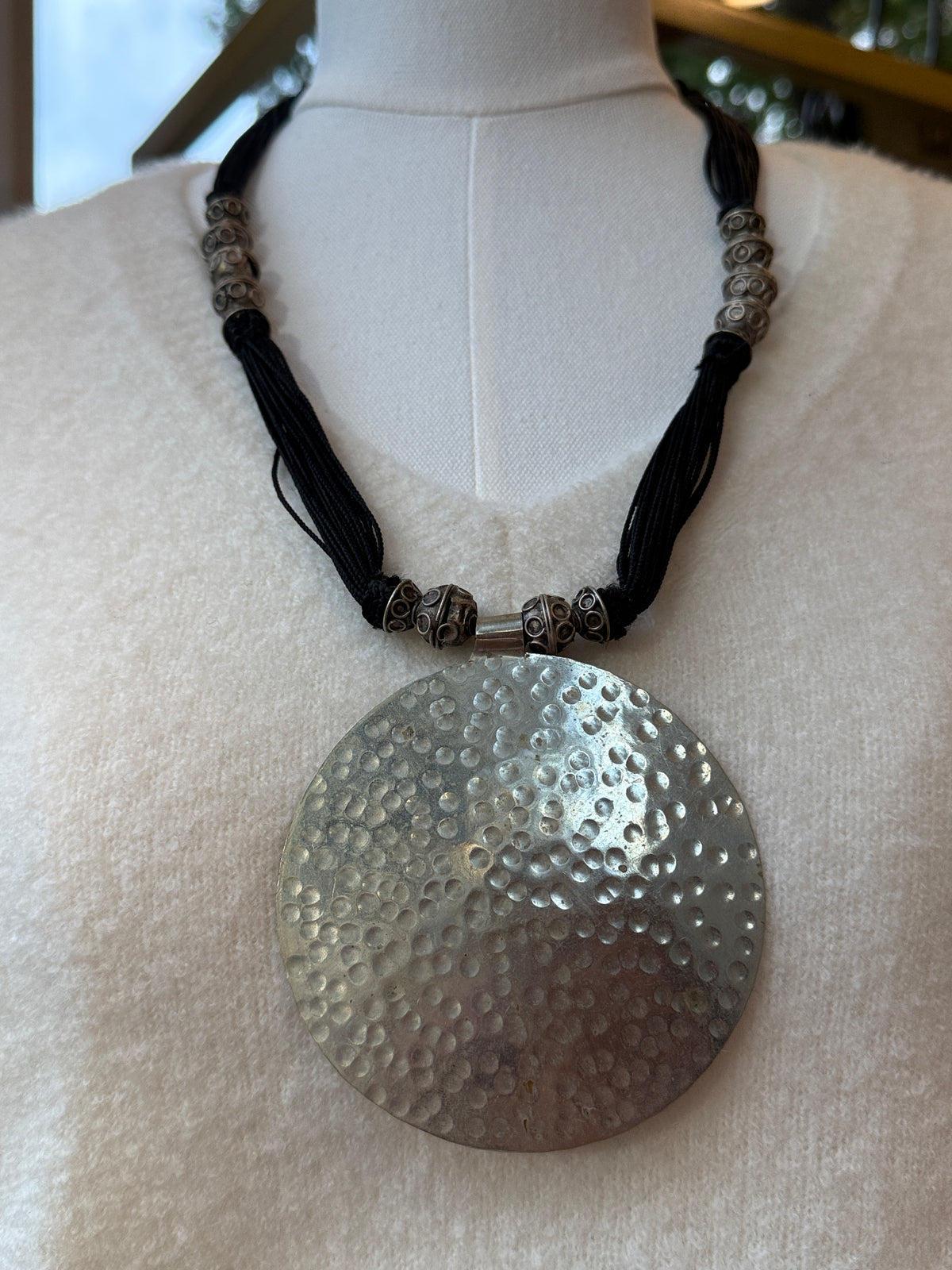 NO BRAND African Silver Vintage Necklace with beads