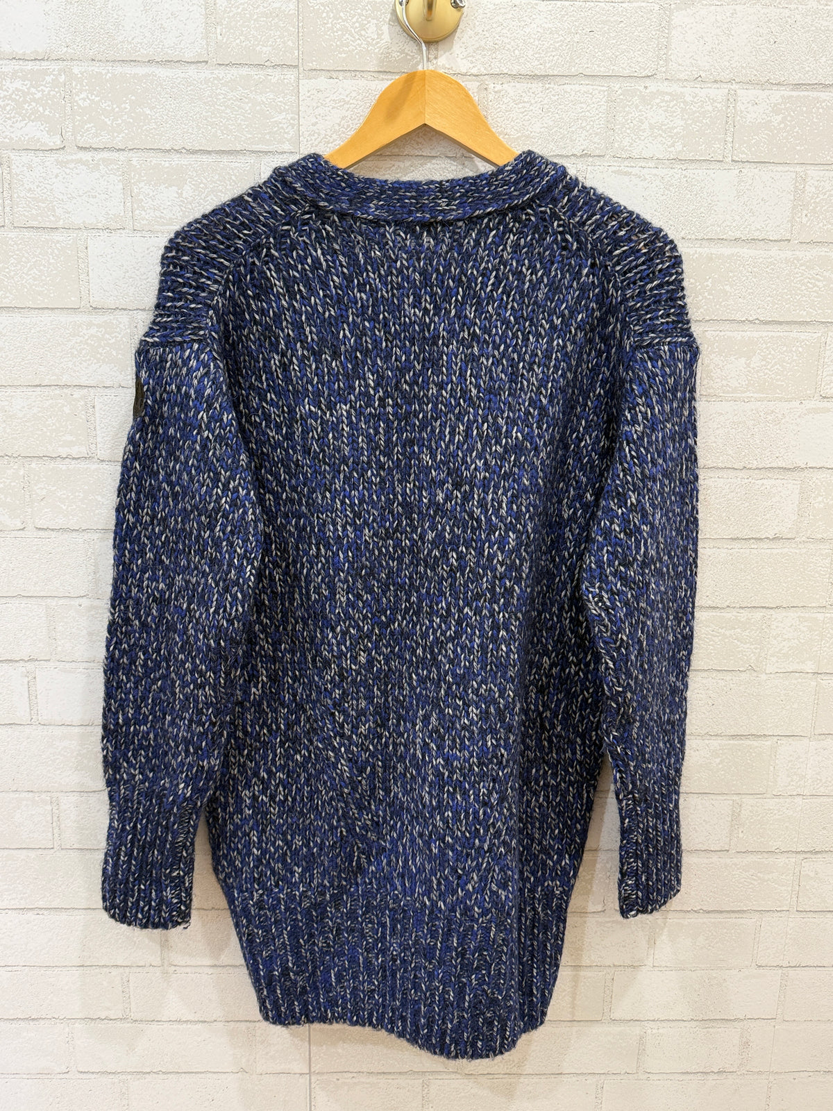 MONCLER Maglione Tricot Alpaca Blend Long Cardigan / XS